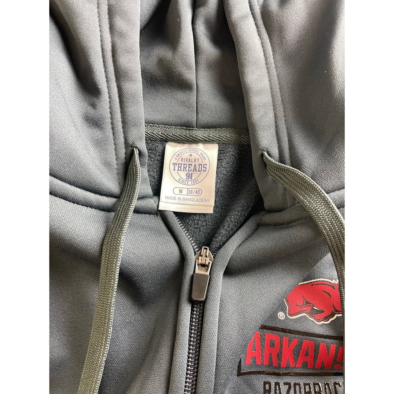 Other Arkansas Razorbacks Full-Zip Mens Hoodie - Size Medium Size US M / EU 48-50 / 2 - 6 Thumbnail