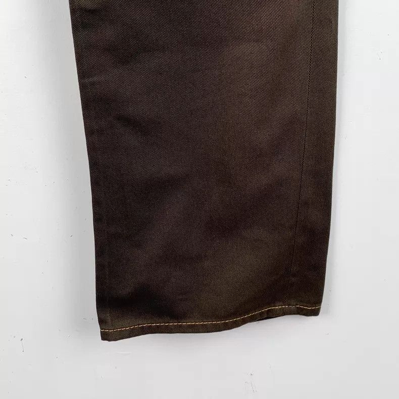 Prada Prada Dark green cotton casual denim trousers Size US 27 - 4 Thumbnail