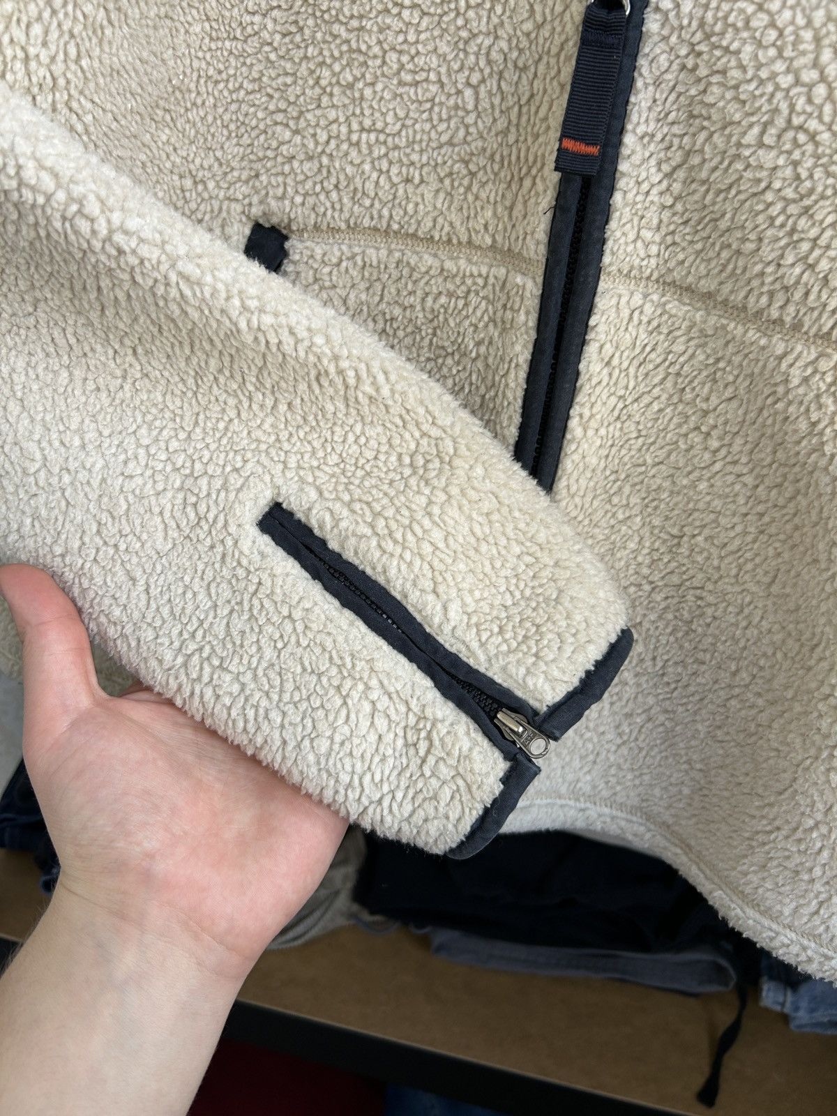 Abercrombie & Fitch Vintage Abercrombie & Fitch mens Sherpa fleece jacket Size US M / EU 48-50 / 2 - 5 Thumbnail
