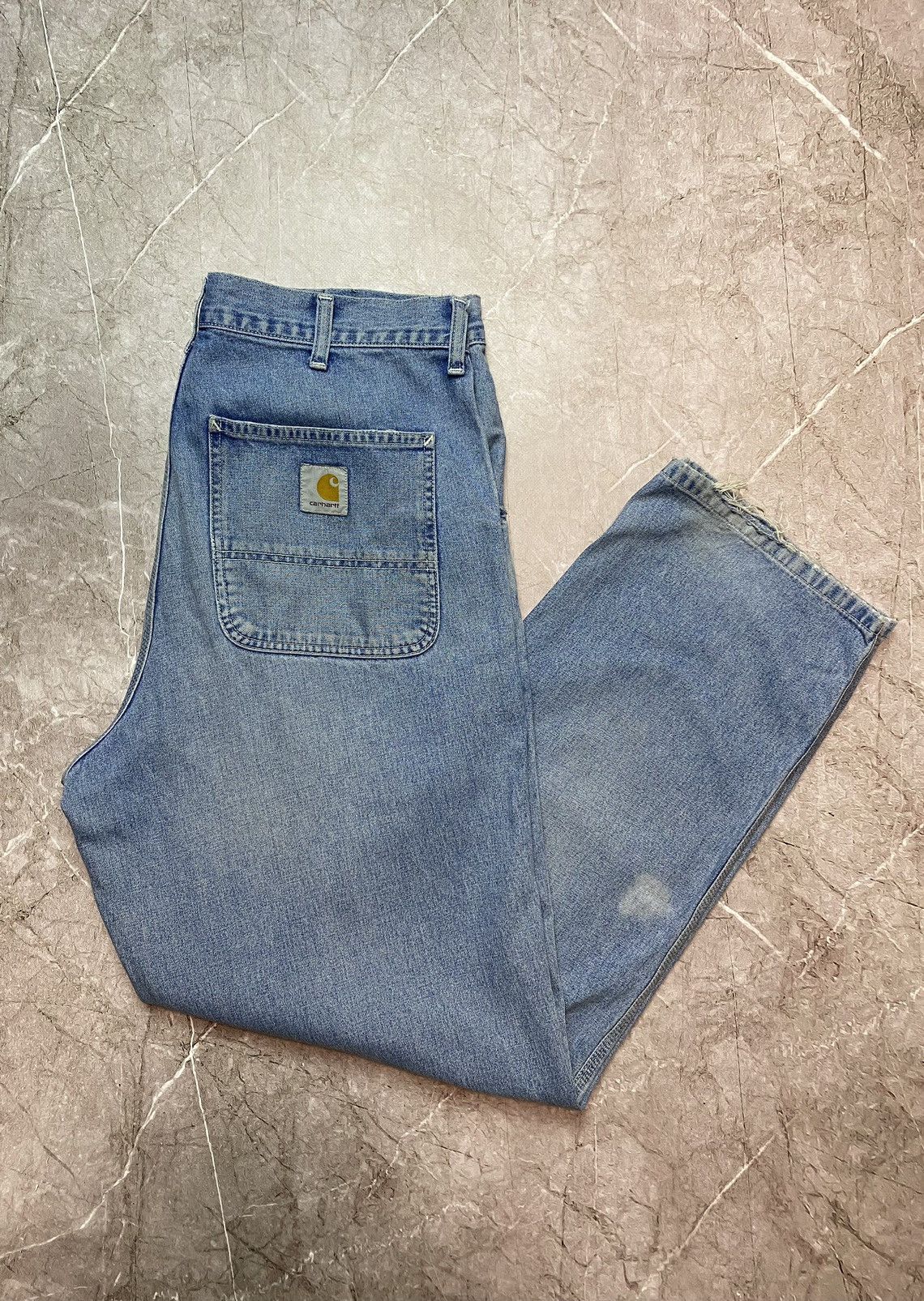 Carhartt × Carhartt Wip Carhartt Straight Jeans Simple Pant 34/32 Workwear Size US 34 / EU 50 - 3 Thumbnail