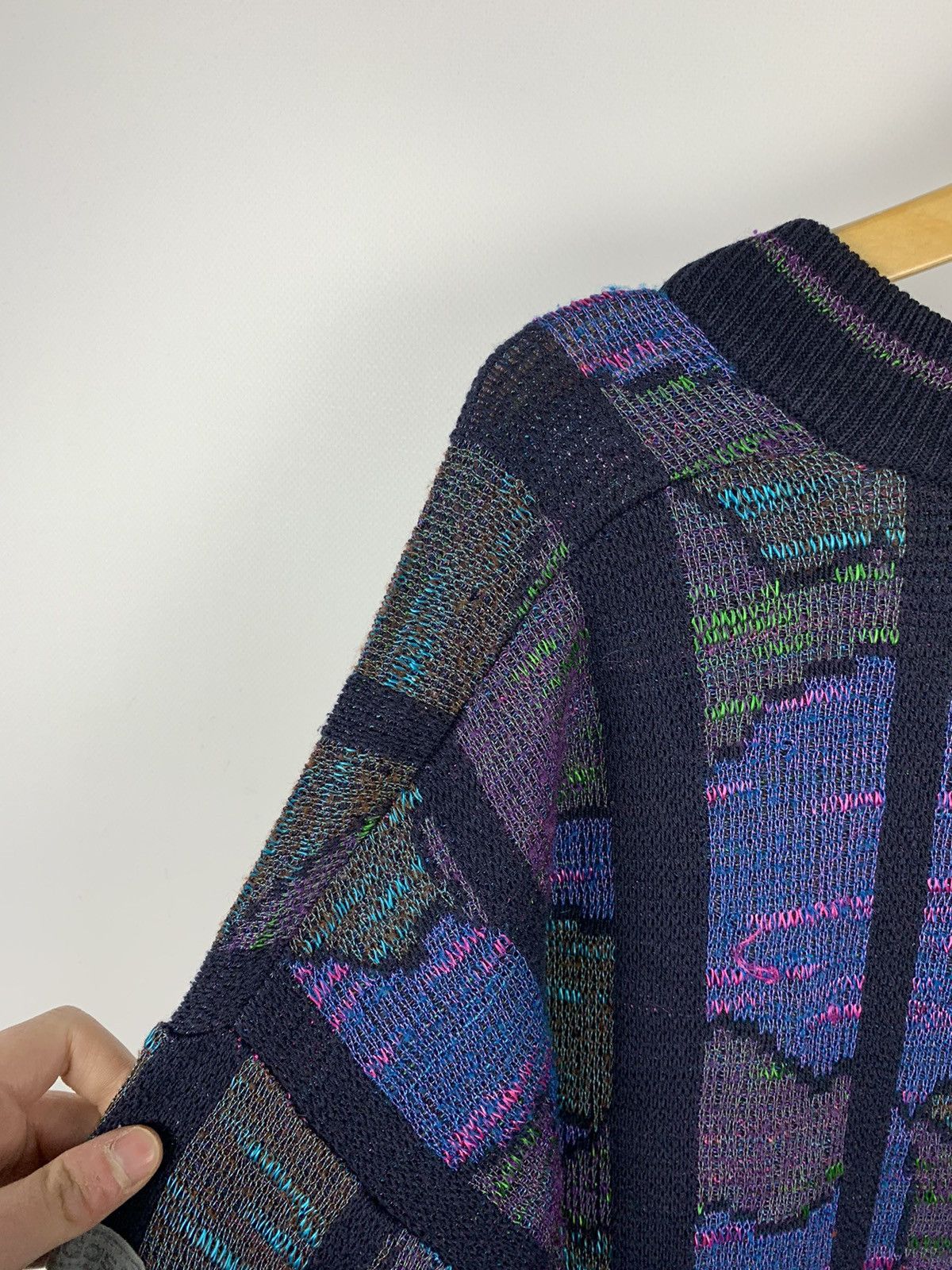 Adidas Adidas Vintage Knitted Sweater V-Neck 90’s Coogi Style Size US S / EU 44-46 / 1 - 18 Thumbnail