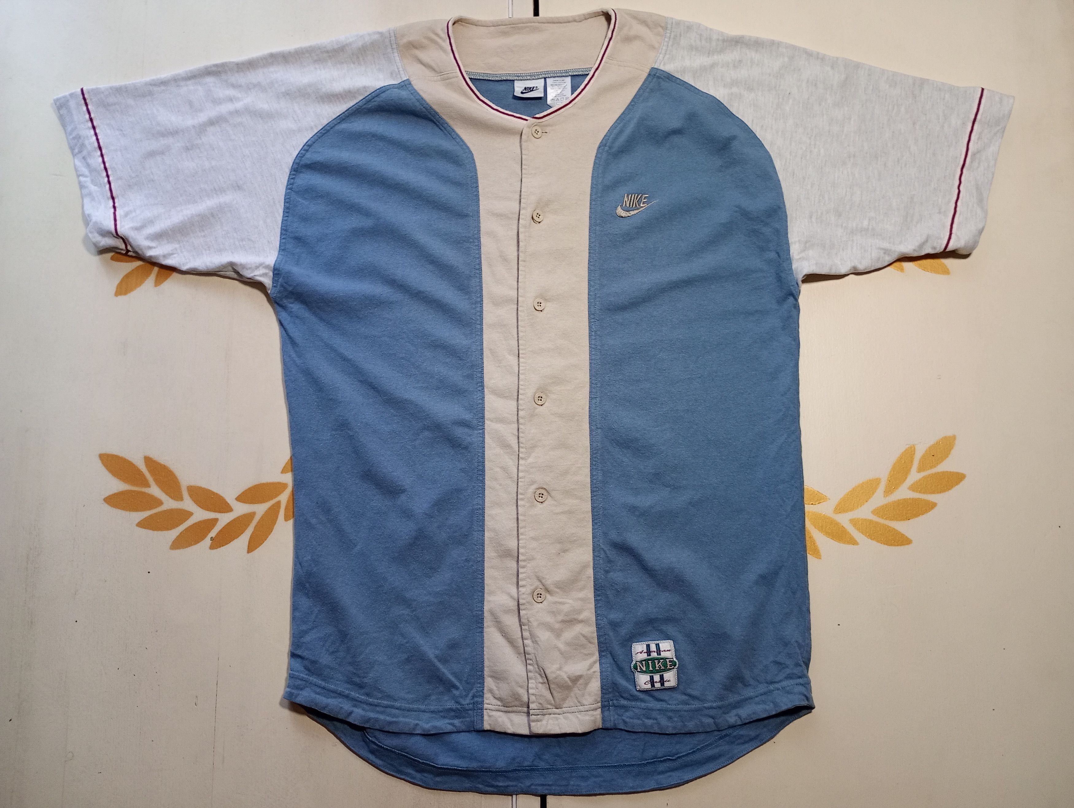 Nike Nike Baseball Shirt Vintage 80-90's Size US M / EU 48-50 / 2 - 3 Thumbnail