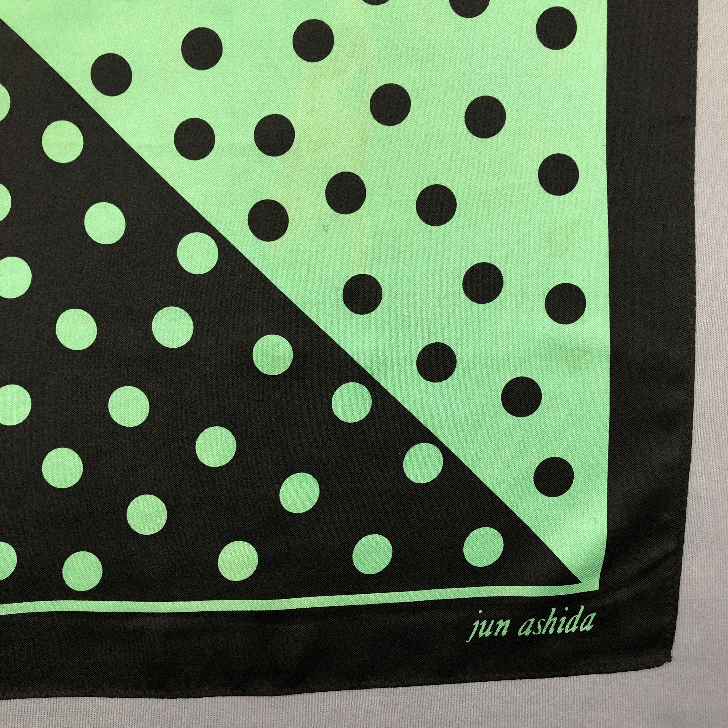 Japanese Brand × Vintage Vintage Jun Ashida SILK Scarf Twill Stole Wraps Scarves Size ONE SIZE - 10 Thumbnail