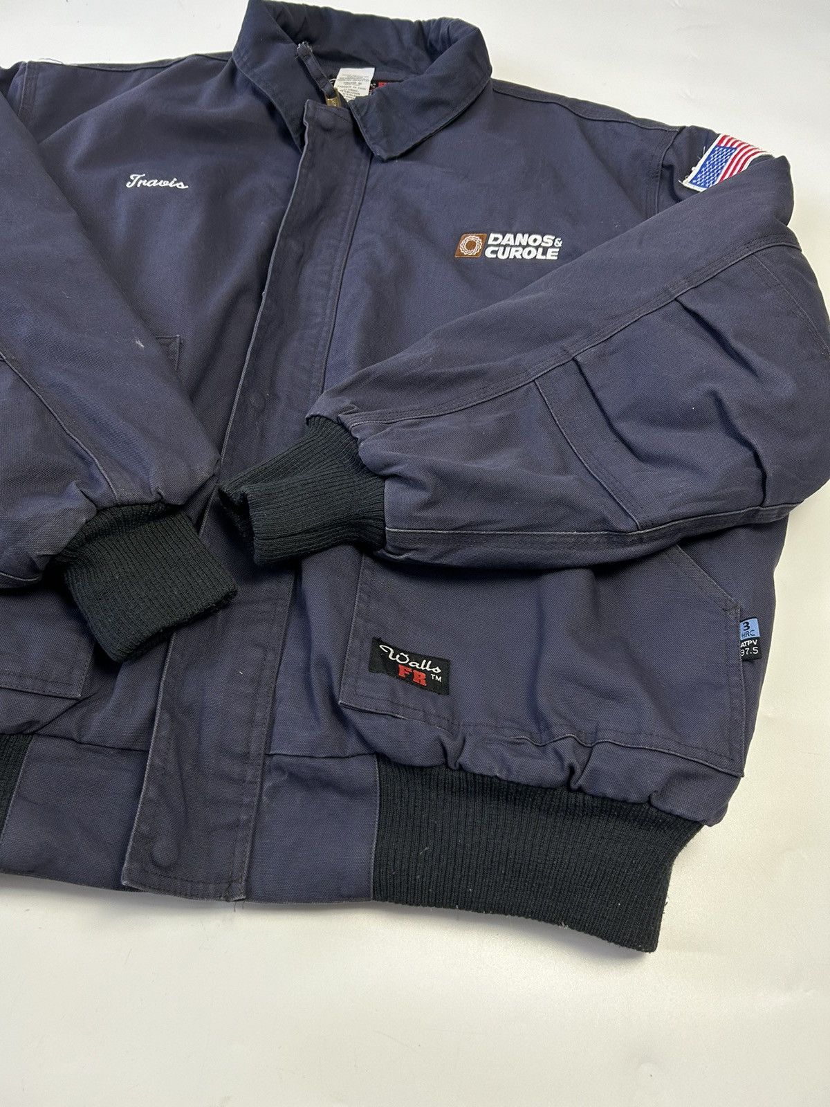Global Work × Walls WALLS FR INDUSTRIES INC FLAME RESISTANT WORK WEAR JACKET Size US XXL / EU 58 / 5 - 3 Thumbnail