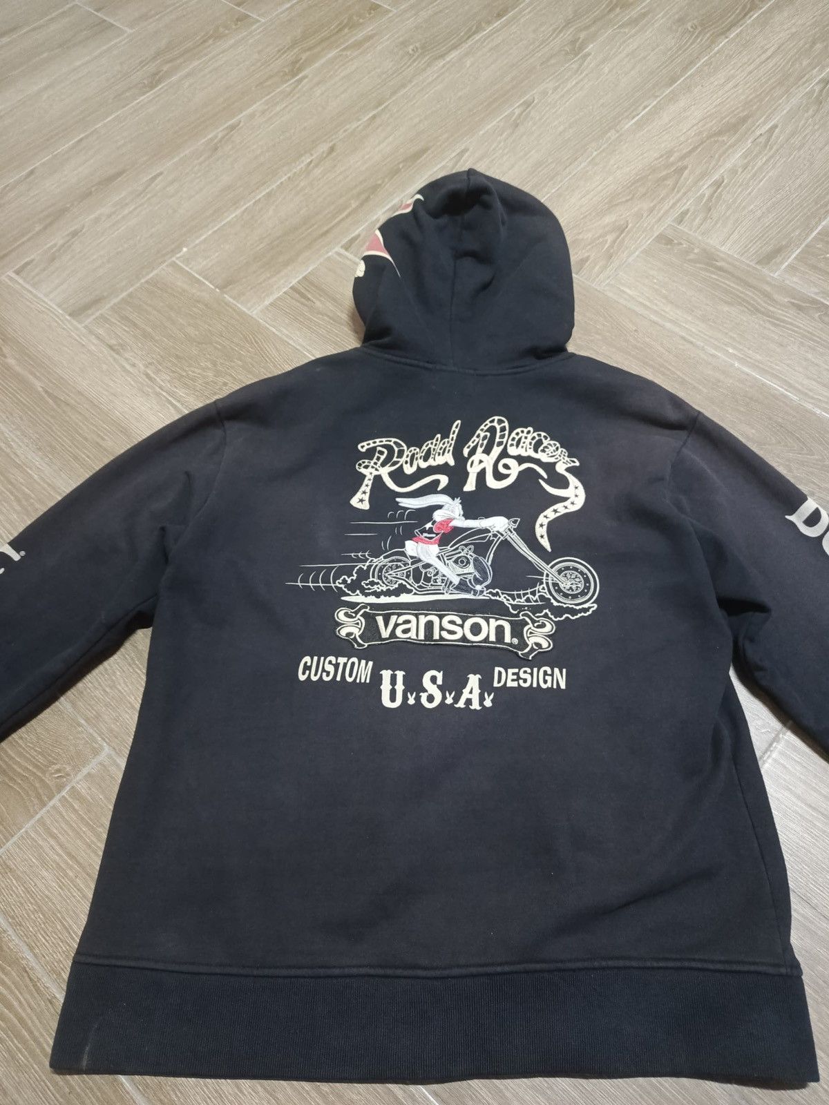 Vanson Leathers Vanson X Looney Tunes Hoodie Zipper Size US XXL / EU 58 / 5 - 2 Thumbnail