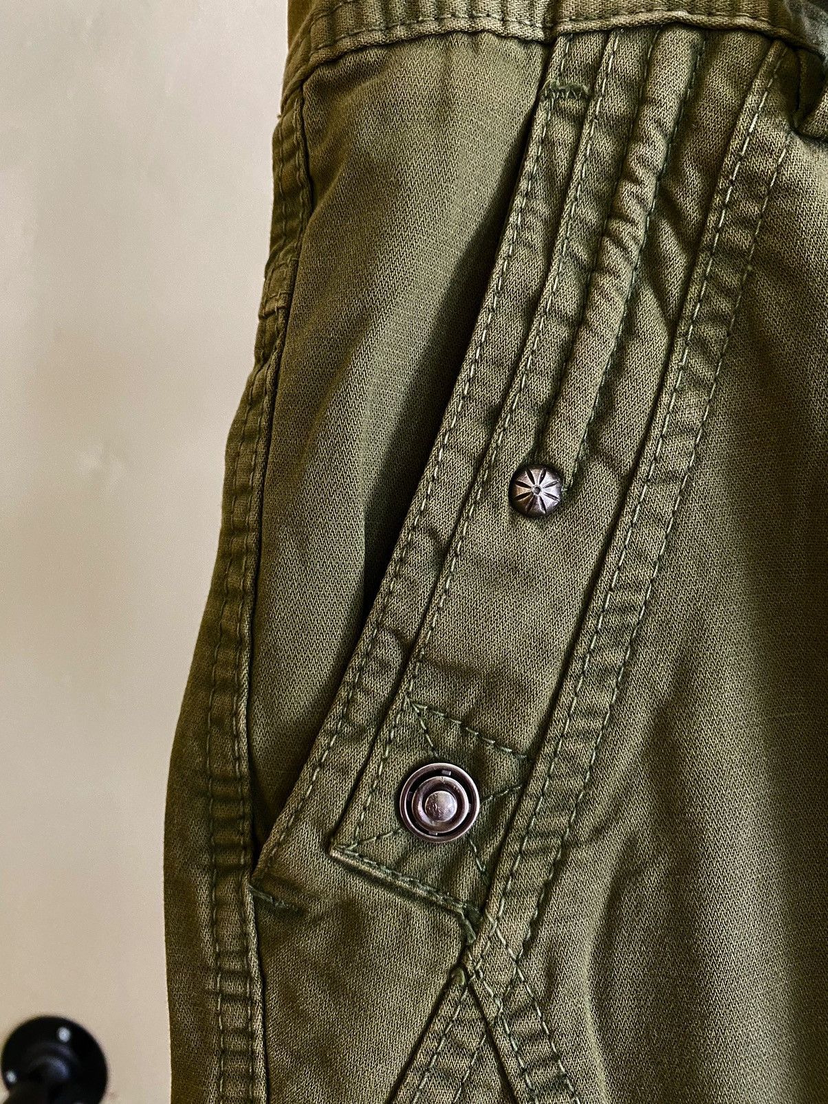 Hysteric Glamour 🔥 Rare Design Tactical Multi Pocket Army y2k style Size US 30 / EU 46 - 3 Thumbnail