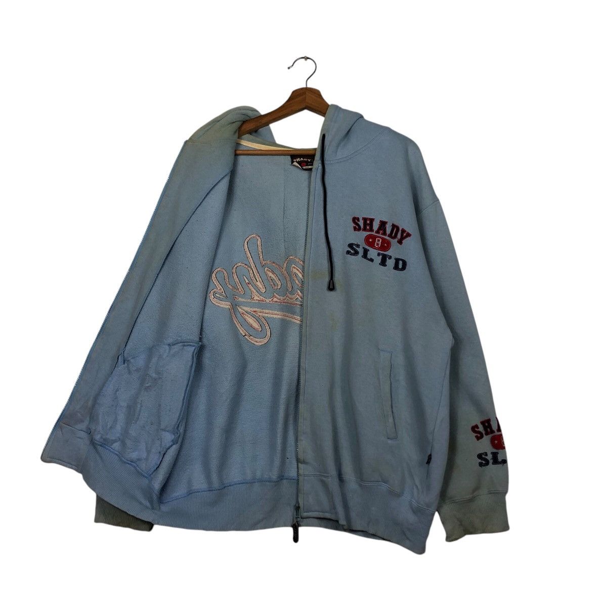 Hysteric Glamour 📌Vintage Zipper Jacket Shady Big Logo Embroidered Size US L / EU 52-54 / 3 - 13 Thumbnail