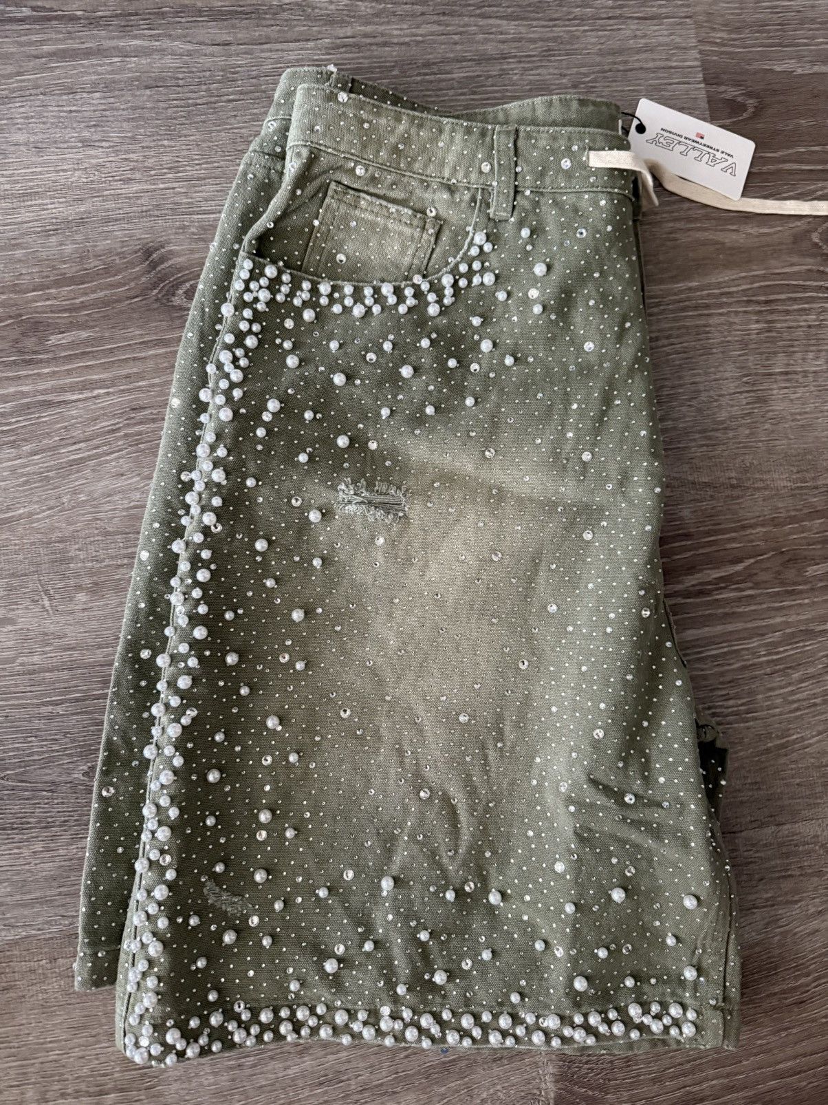 Vale Vale Rain Forest Jorts Sz 34 Size US 34 / EU 50 - 4 Thumbnail