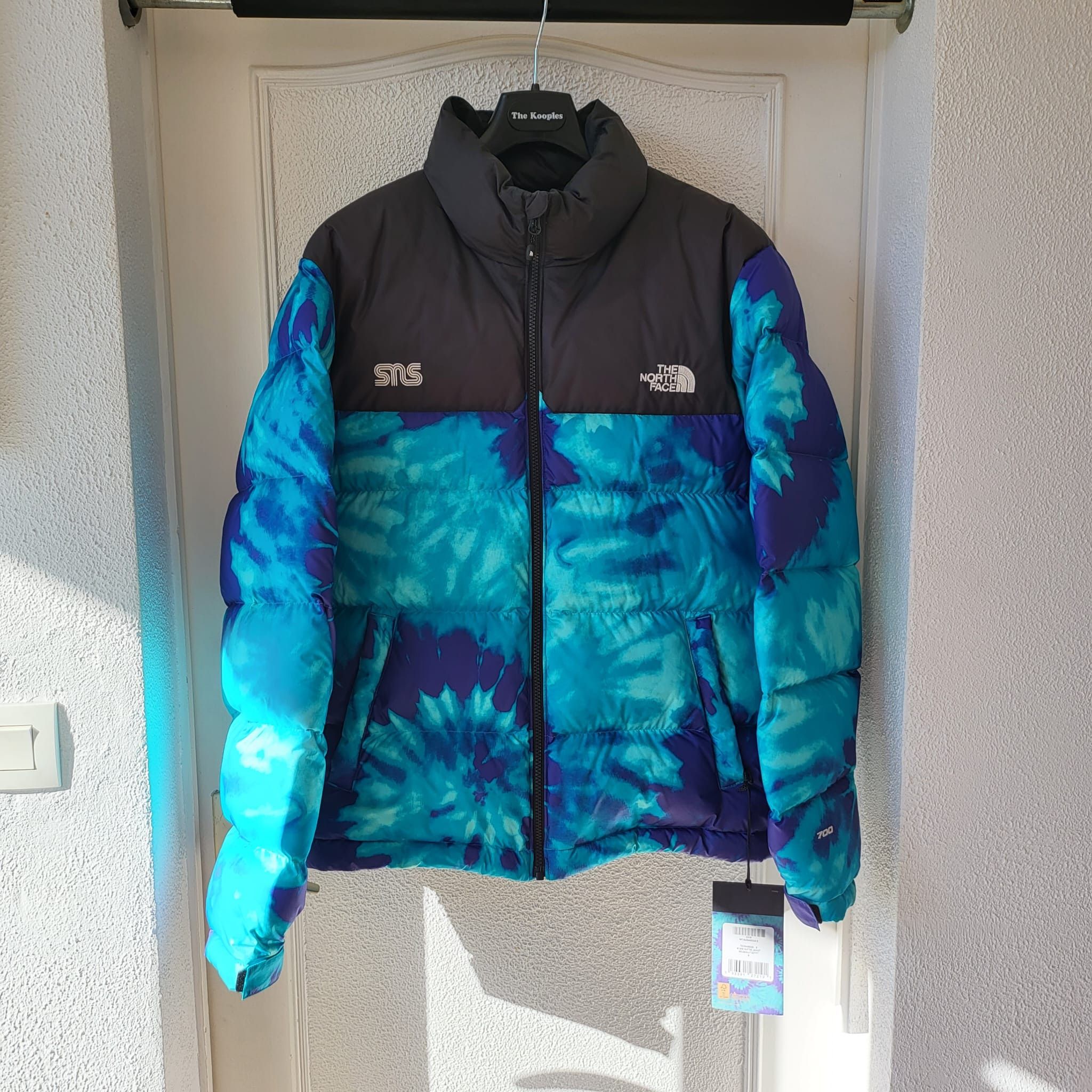 image of Doudoune The North Face X Sneakersnstuff in Blue Black, Men's (Size Small)