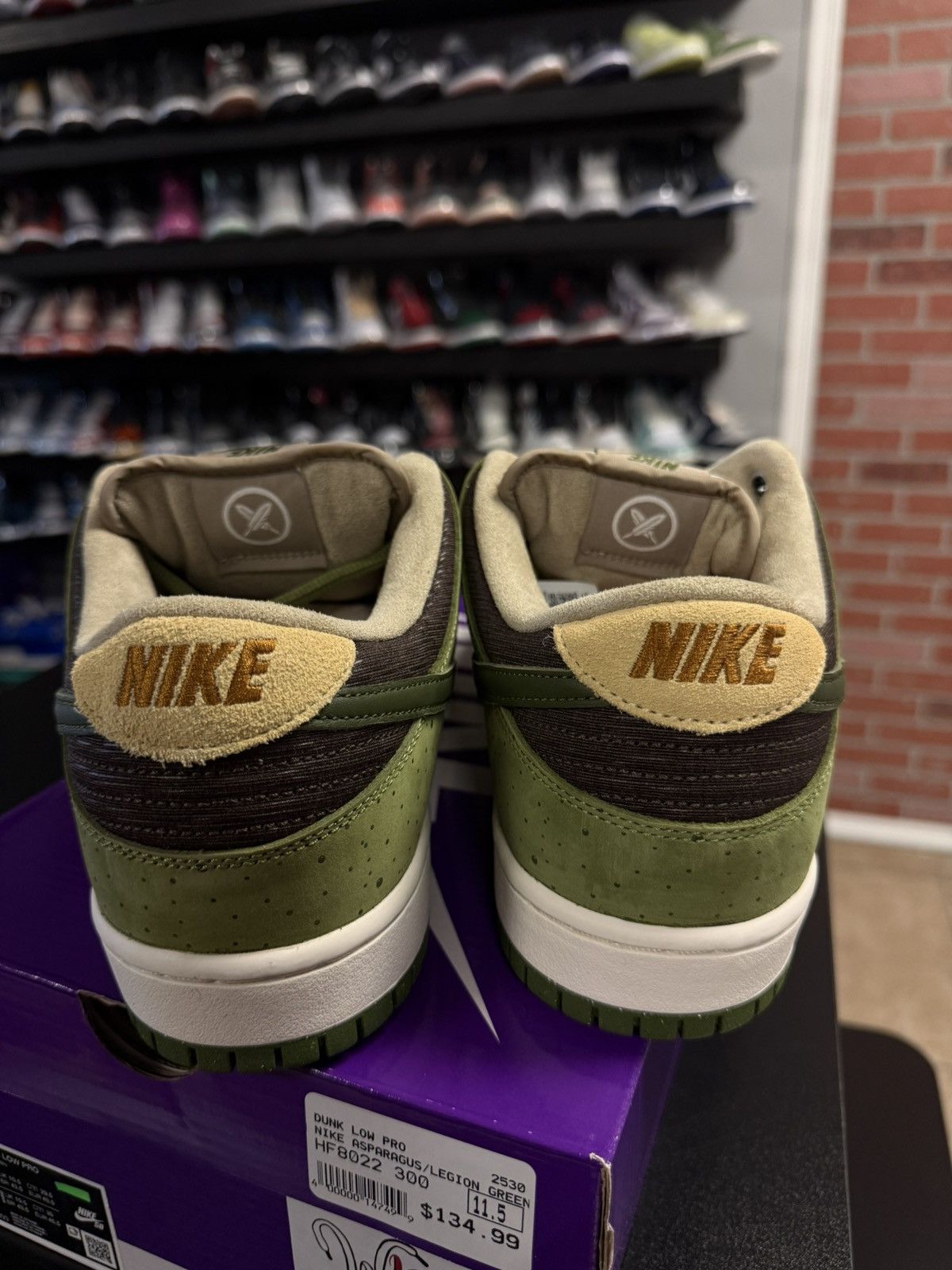 Nike Nike Dunk Low Yuto Horigome Matcha Size 11.5 (NEW) Size US 11.5 / EU 44-45 - 6 Thumbnail