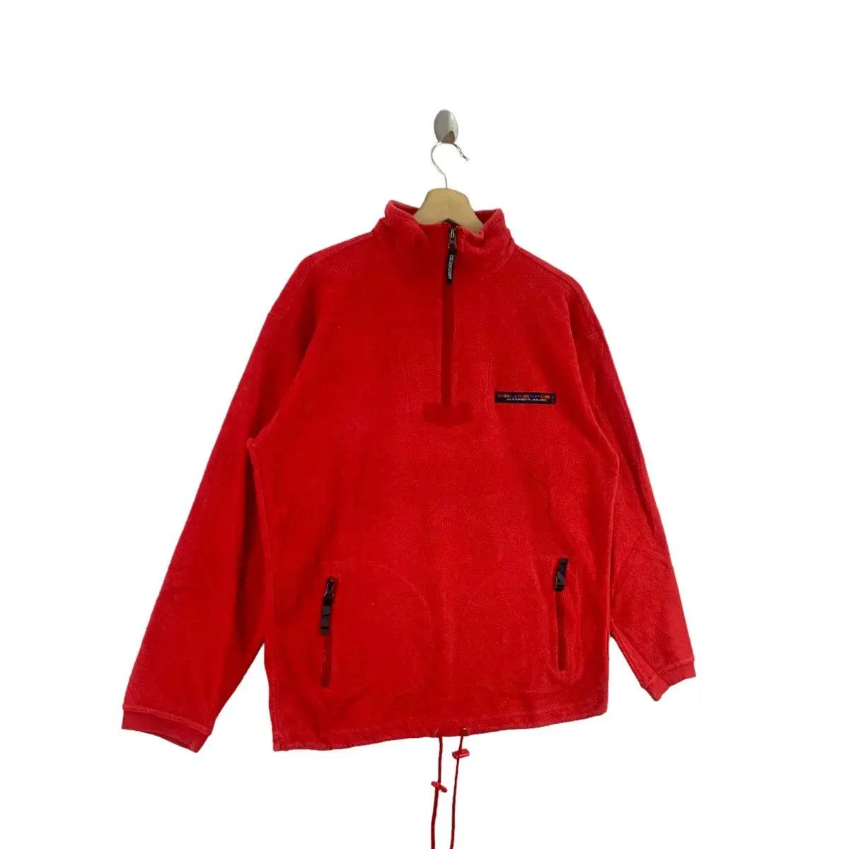 Alexander Julian Vtg ALEXANDER JULIAN COLOURS Half Zipper Sweater Size L / US 10 / IT 46 - 3 Thumbnail
