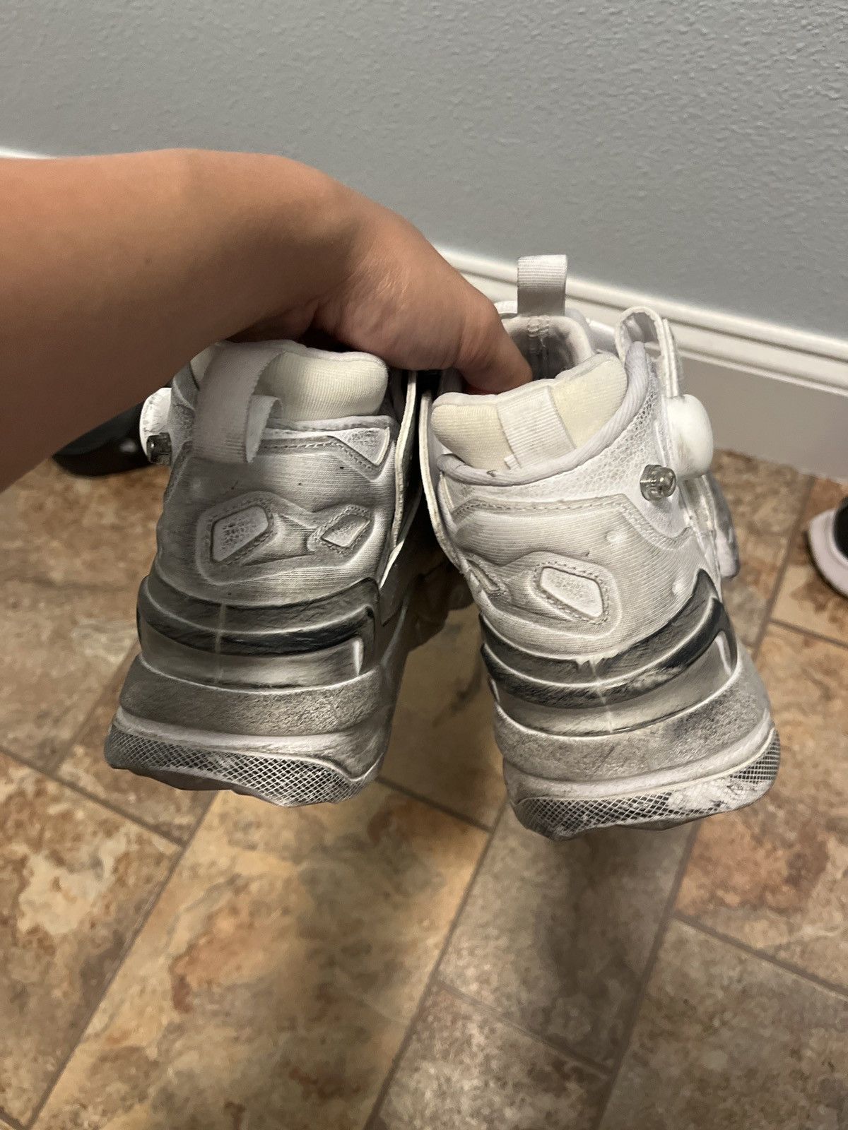 Reebok × Vetements Reebok x Vetements Genetically Modified Pump Size US 7.5 / EU 40-41 - 4 Thumbnail