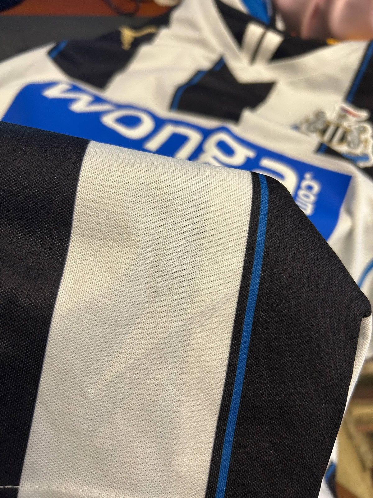 Puma Newcastle United Football Jersey 2013/14 Home Puma Soccer Size US S / EU 44-46 / 1 - 8 Thumbnail