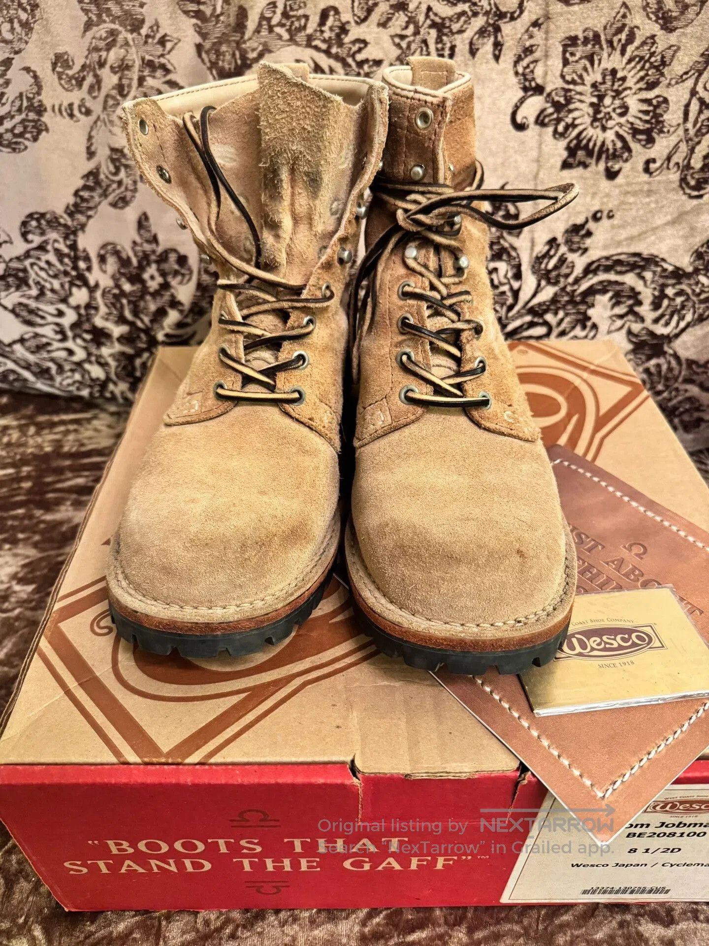 WESCO Wesco Job Master Long Face Boots. Size US 8.5 / EU 41-42 - 2 Thumbnail