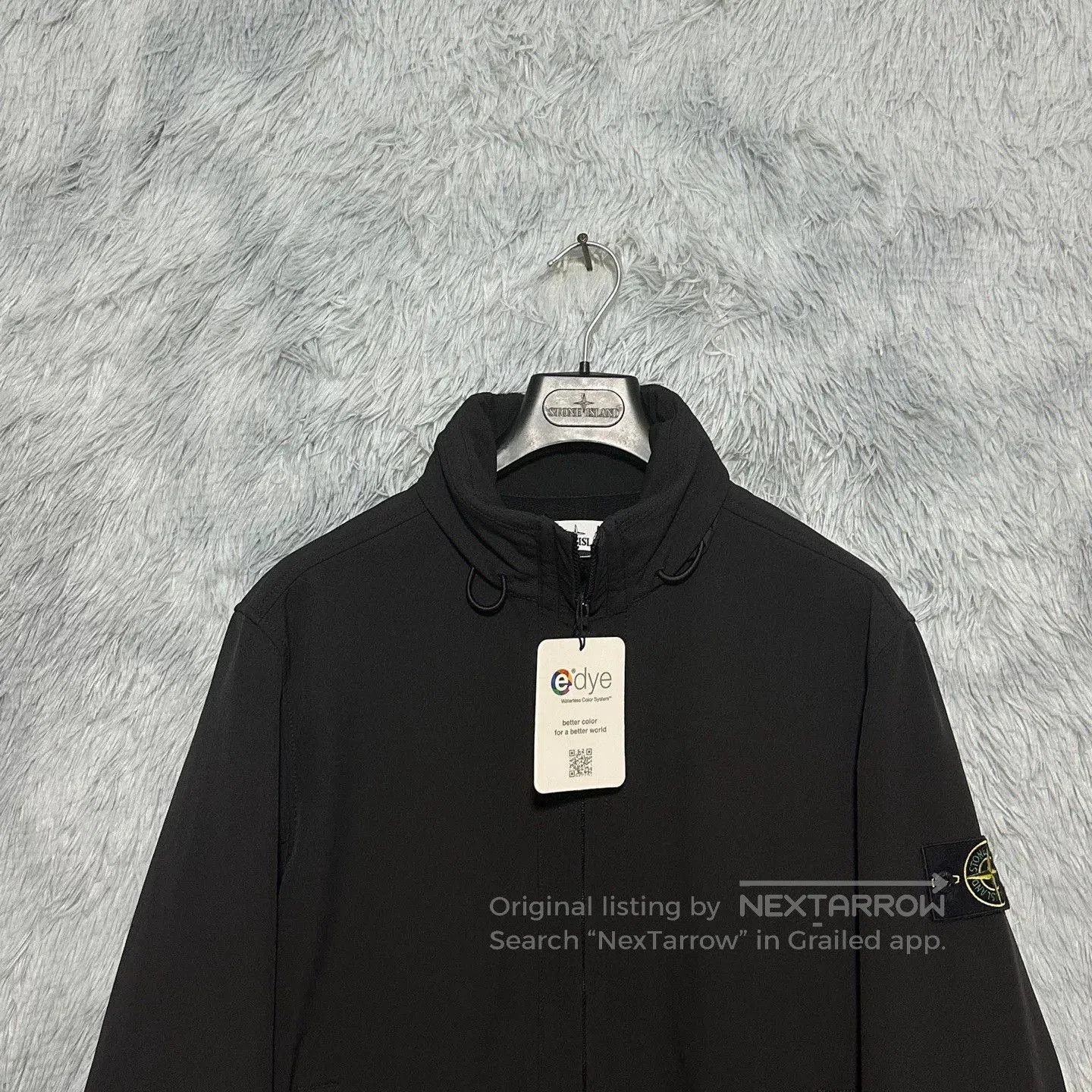 Stone Island stone island black soft shell jacket size L. Size US L / EU 52-54 / 3 - 3 Thumbnail