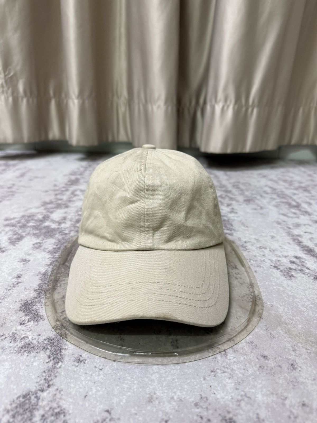 GU GU cream white adjustable cap Size ONE SIZE - 1 Thumbnail