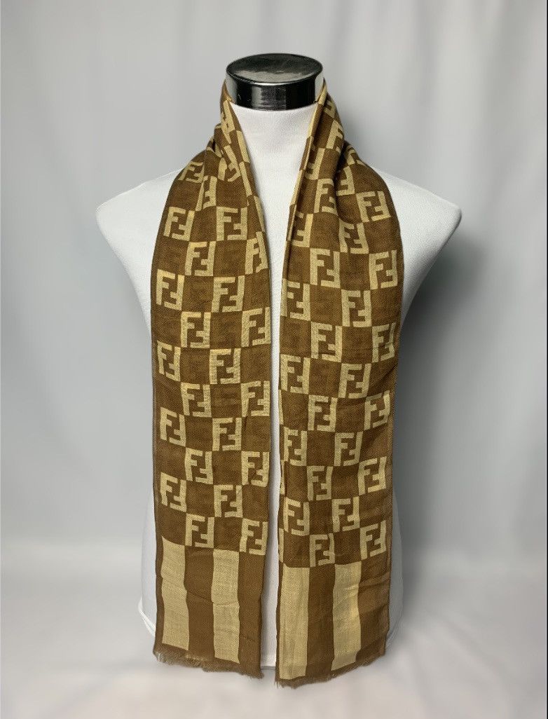 Vintage Fendi Scarf / Muffler / Neckwear Size ONE SIZE - 1 Thumbnail