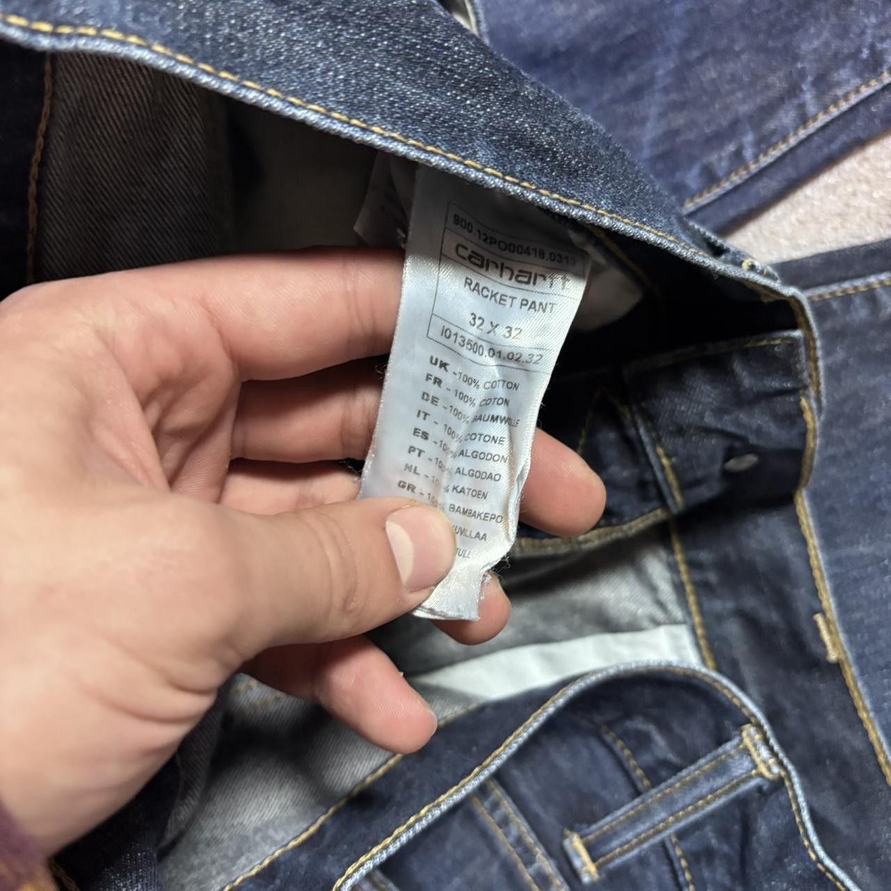Carhartt × Japanese Brand × Vintage Vintage Carhartt 90s y2k Racket Pant jeans Size US 32 / EU 48 - 5 Thumbnail