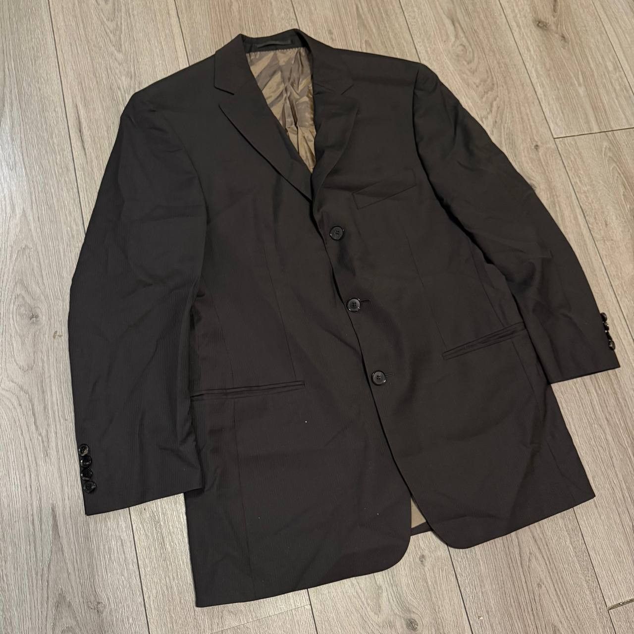 Hugo Boss Hugo Boss Rossellini/Movie Virgin Wool Blazer Jacket 42L Size 42L - 2 Thumbnail