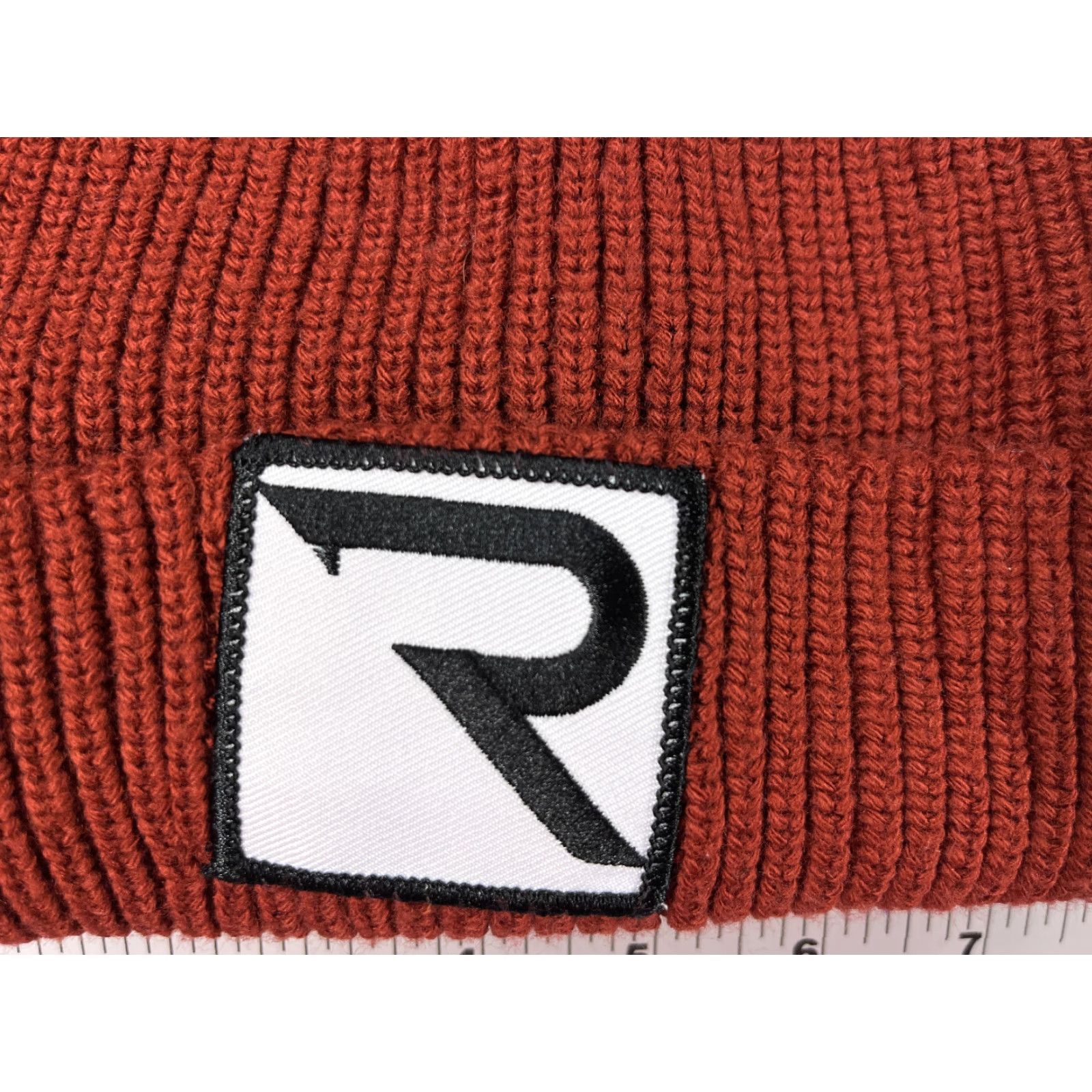 Habitat CG Habitats Beanie Toque Adult One Size Red Knit Acrylic Snow Ski Size ONE SIZE - 2 Thumbnail