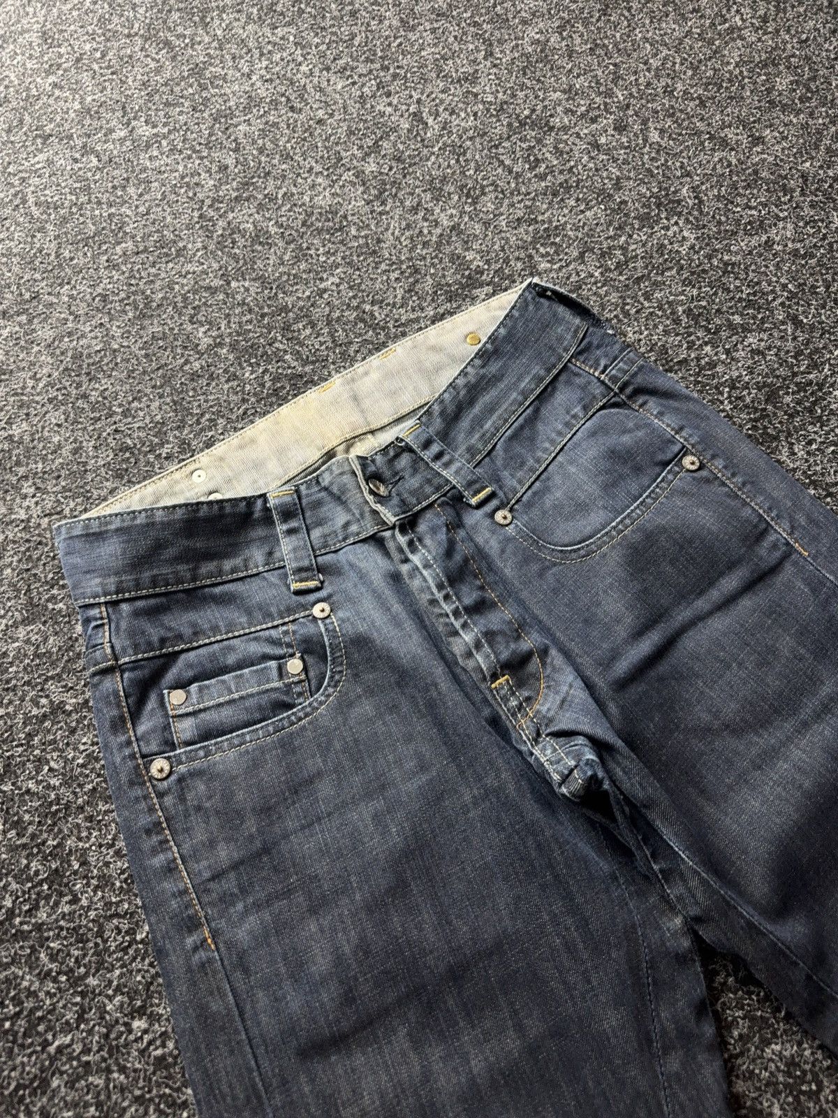 G-Star Vintage 00s G-Star 3301 Dark Wash Denim Jeans Straight Fit Size US 30 / EU 46 - 7 Thumbnail