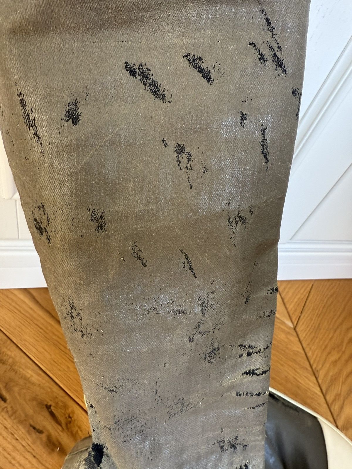 Rick Owens Drkshdw Rick Owens waxed distressed sock ramones Size US 11 / EU 44 - 5 Thumbnail
