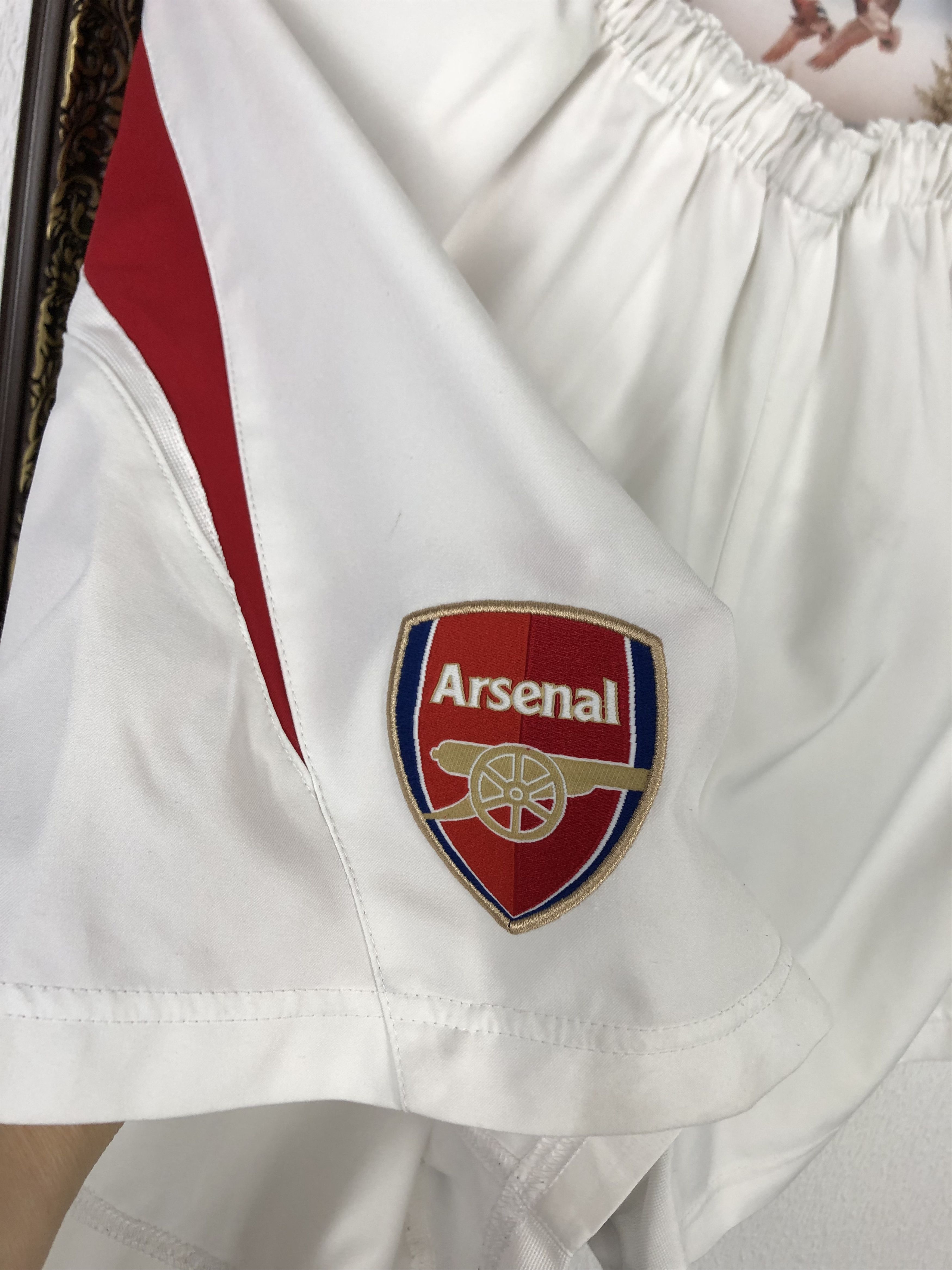 Nike Vintage Nike Arsenal Football Shorts Soccer Gunners L Size US 34 / EU 50 - 2 Thumbnail