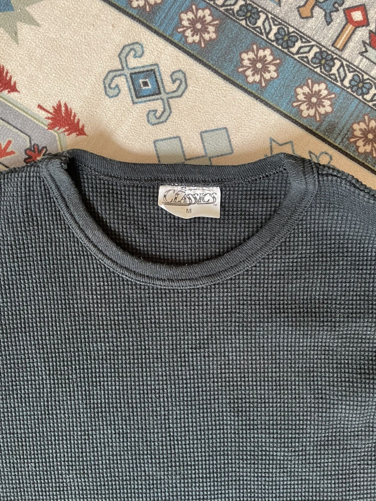 Band Tees Vintage Waffle Fire Flame Size US L / EU 52-54 / 3 - 4 Thumbnail