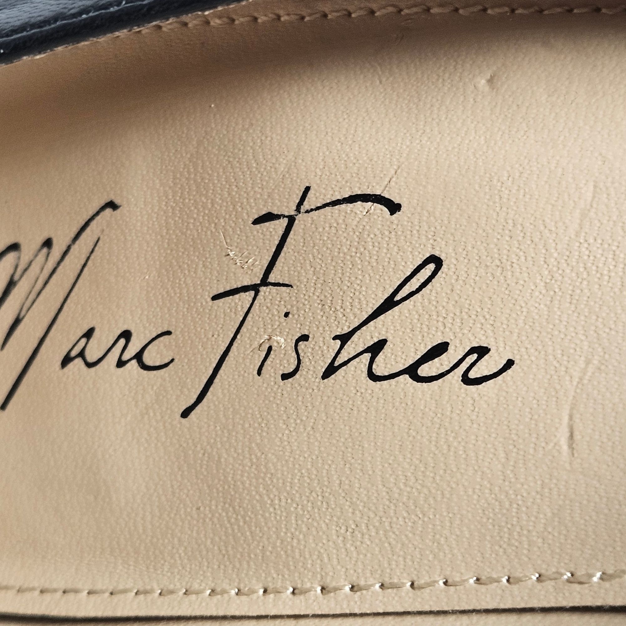 Marc Fisher Marc Fisher Women’s Black Leather Heels 8.5M | Quiet Luxury Size US 8.5 / IT 38.5 - 4 Thumbnail