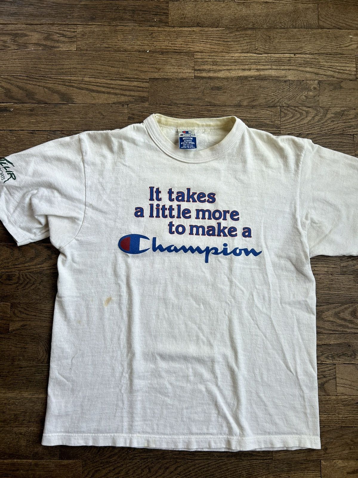 Vintage 1995 Vintage Champion Tee RARE Size US S / EU 44-46 / 1 - 1 Thumbnail