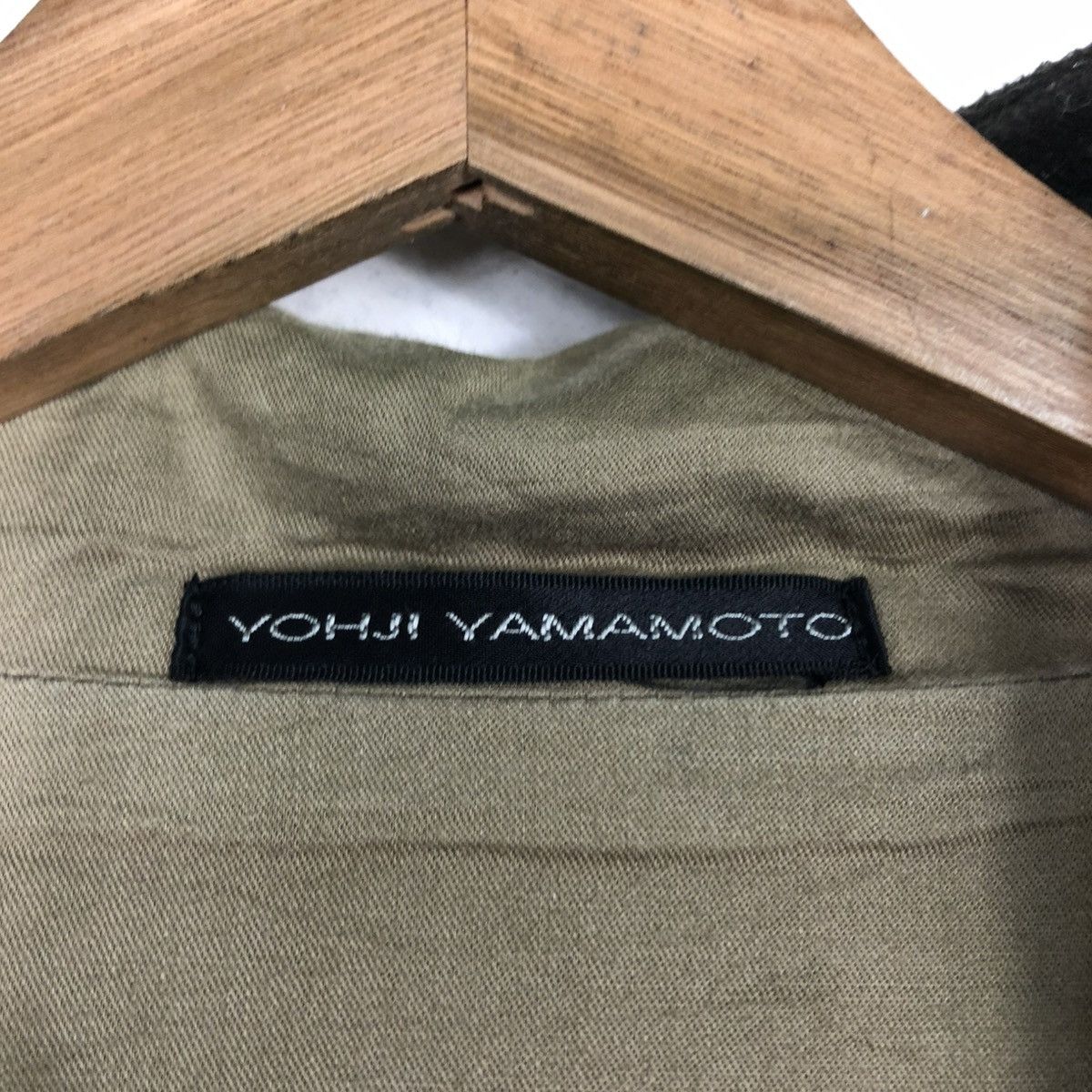 Y's for Men 🔥RICH DARK GREEN VINTAGE LONG OVERCOAT WOOL Y’S FOR MEN Size US L / EU 52-54 / 3 - 19 Thumbnail