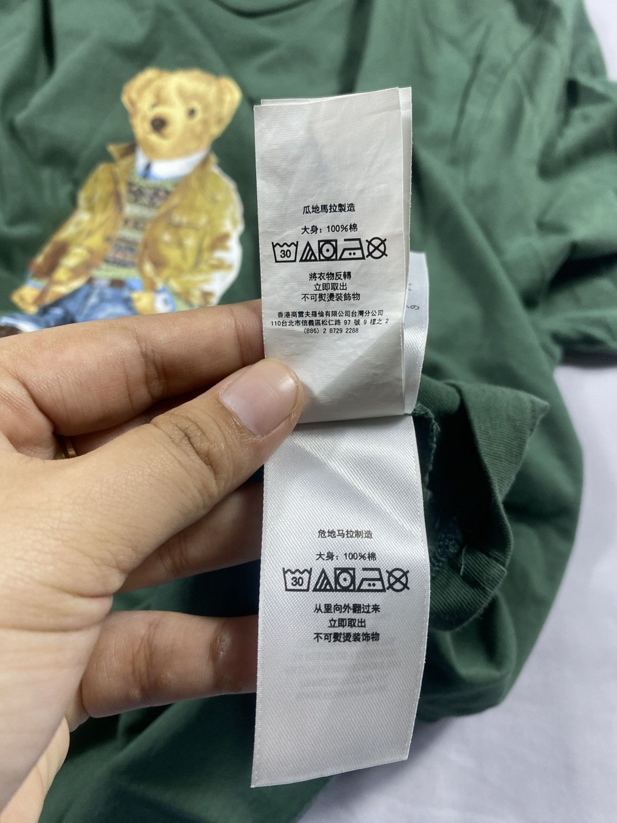 Polo Ralph Lauren Polo Bear Ralph Lauren Tshirt Size US XL / EU 56 / 4 - 9 Thumbnail