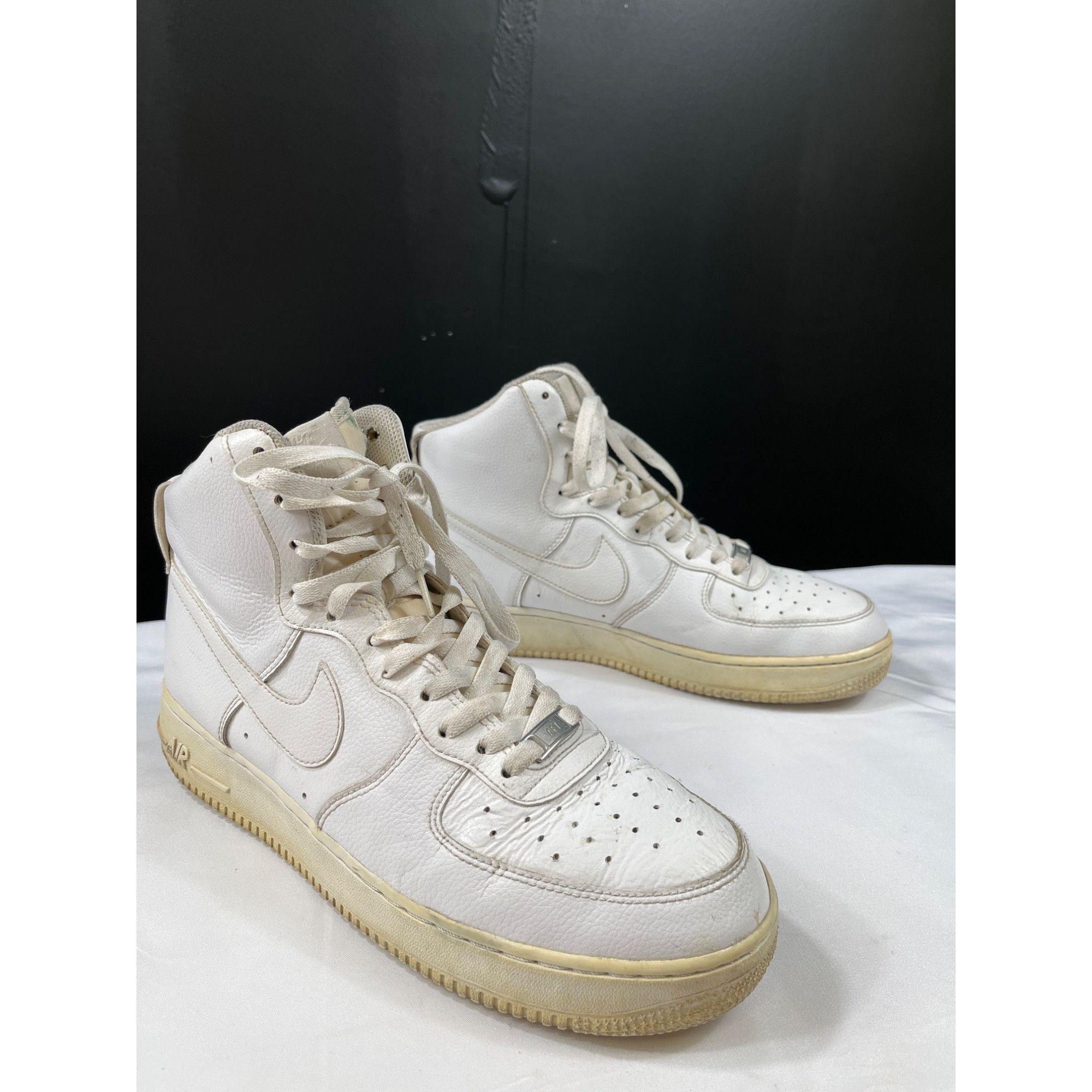 Nike Nike Mens Air Force 1 High Top Sneakers Size 11 SKU 7297 Size US 10.5 / EU 43-44 - 3 Thumbnail