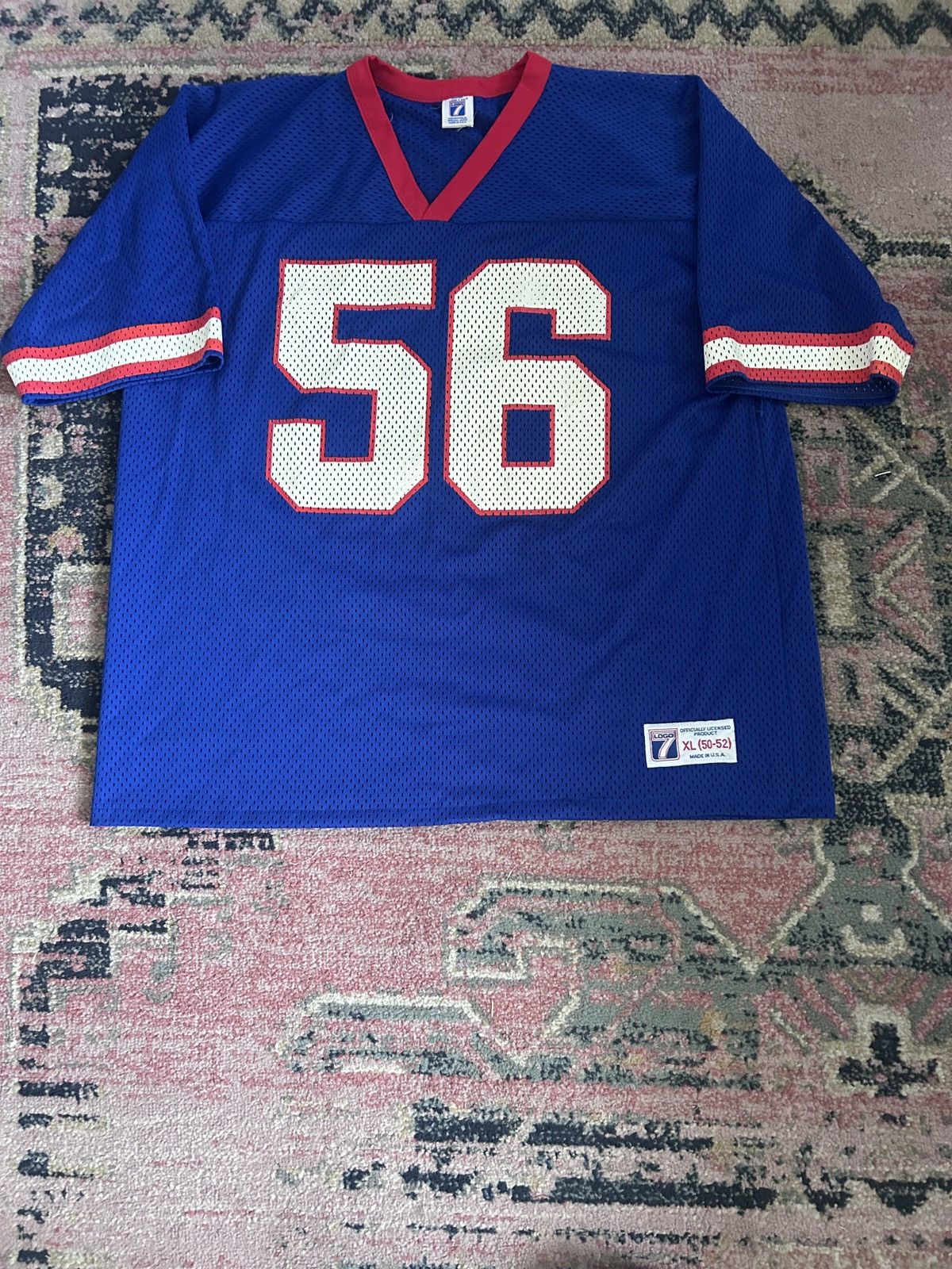 NFL Vtg 90s Lawrence Taylor NY Giants Jersey Size US XL / EU 56 / 4 - 1 Thumbnail