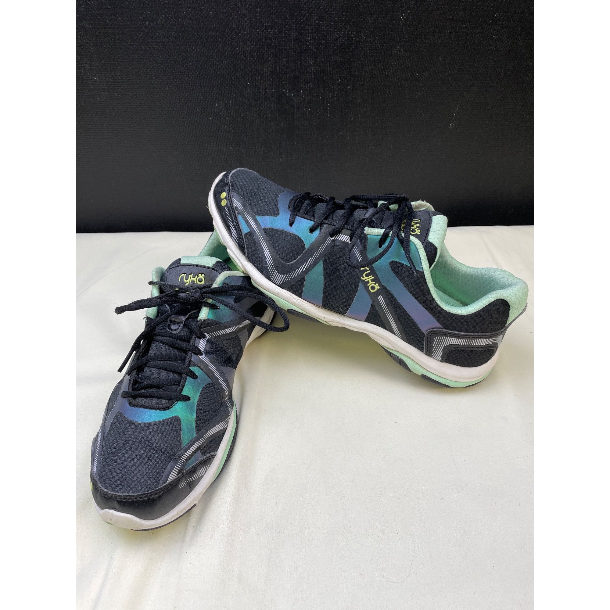 Other Ryka Women's Black Green Training Running Shoes / Sneakers S Size US 9.5 / IT 39.5 - 1 Thumbnail