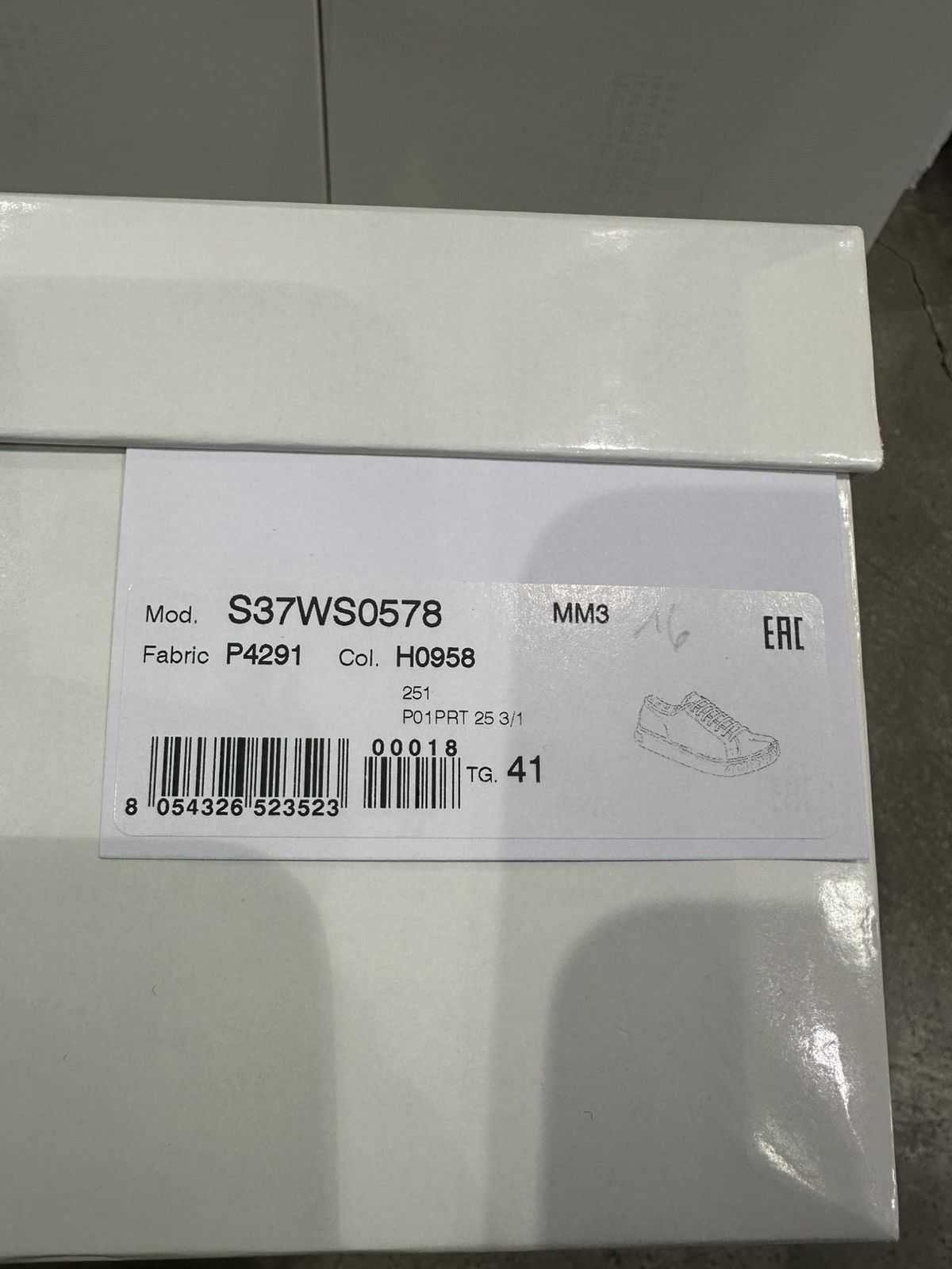 Maison Margiela MAISON MARGIELA - Tabi Sneakers Low Size US 8 / EU 41 - 7 Thumbnail
