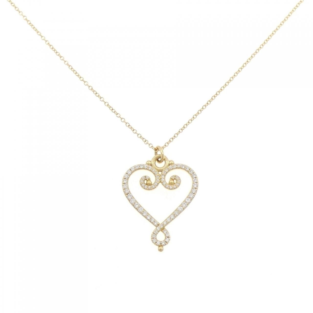 Tiffany & Co. Tiffany & Co. Tiffany & Co. Goldoni Heart Au750 Necklace Precious Metal Necklace DUTY FREE for USA Size ONE SIZE - 1 Thumbnail