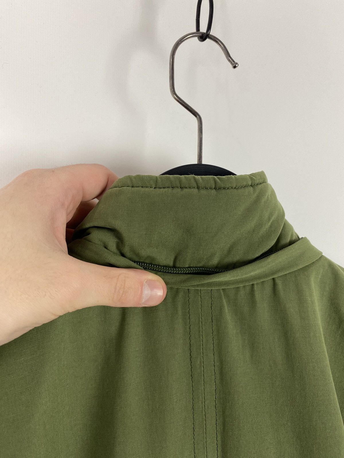 Balmain Balmain Paris Army Green Pink Fur Fishtail Parka Size XL / US 12-14 / IT 48-50 - 14 Thumbnail