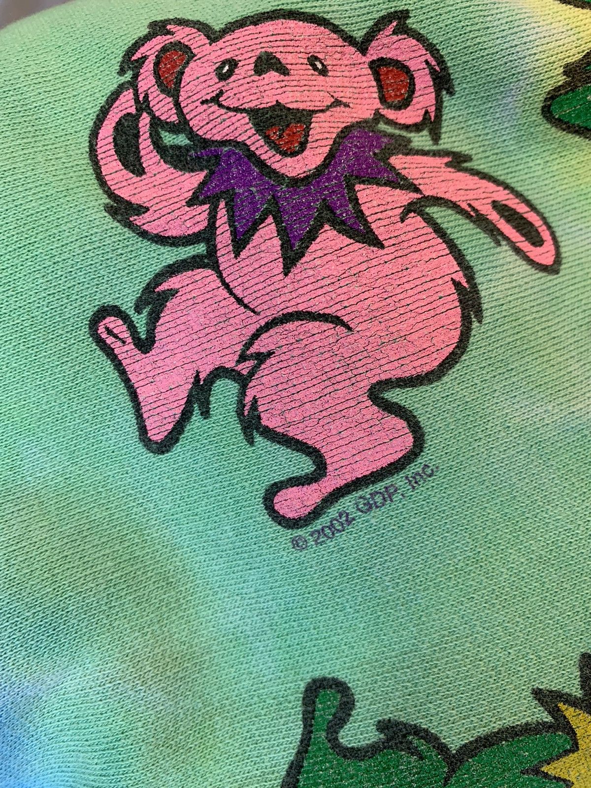 Band Tees × Grateful Dead × Vintage RARE* Vintage 2002 Grateful Dead Dancing Bear Art Sweatshirt Size US S / EU 44-46 / 1 - 4 Thumbnail