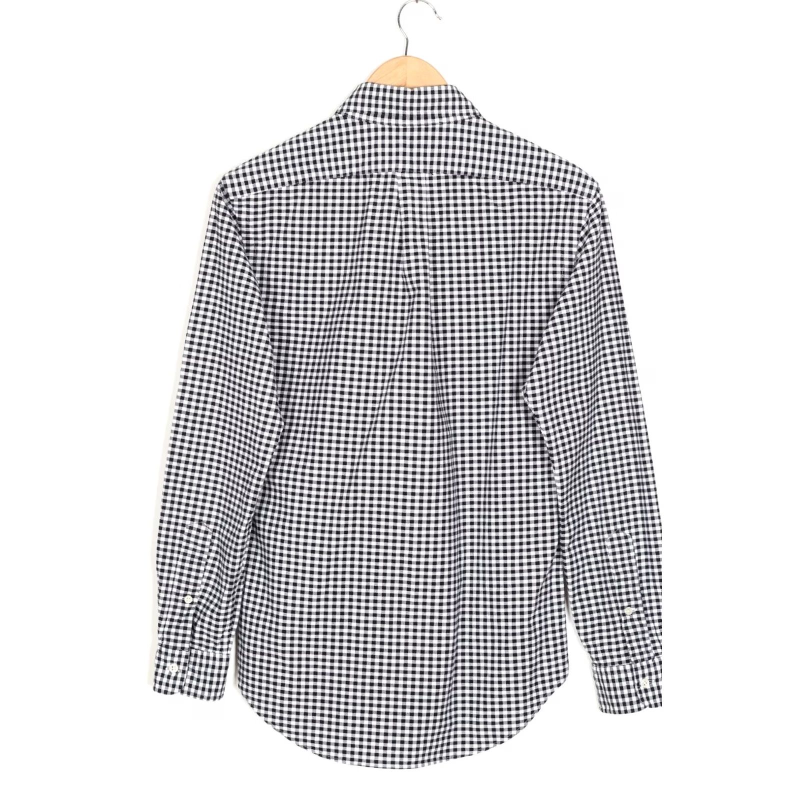 Ralph Lauren RALPH LAUREN Stretch Oxford Shirt Men Size S Slim Fit Long Sleeve Check White Black VR4022 Size US S / EU 44-46 / 1 - 4 Thumbnail