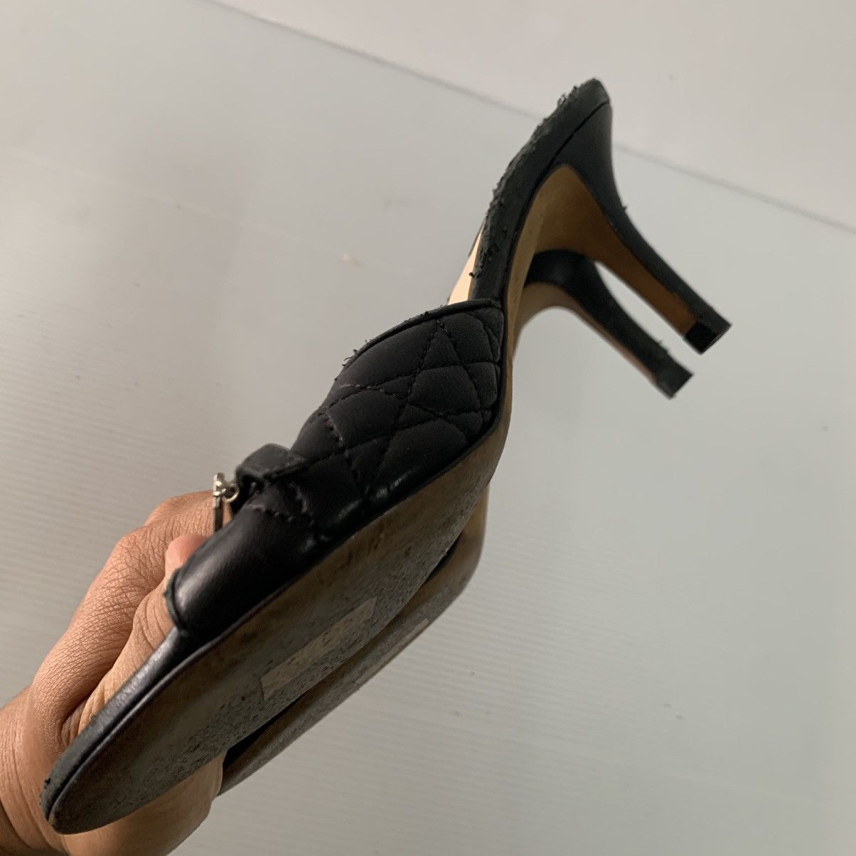Dior Dior Leather Heels Size US 5.5 / IT 35.5 - 5 Thumbnail