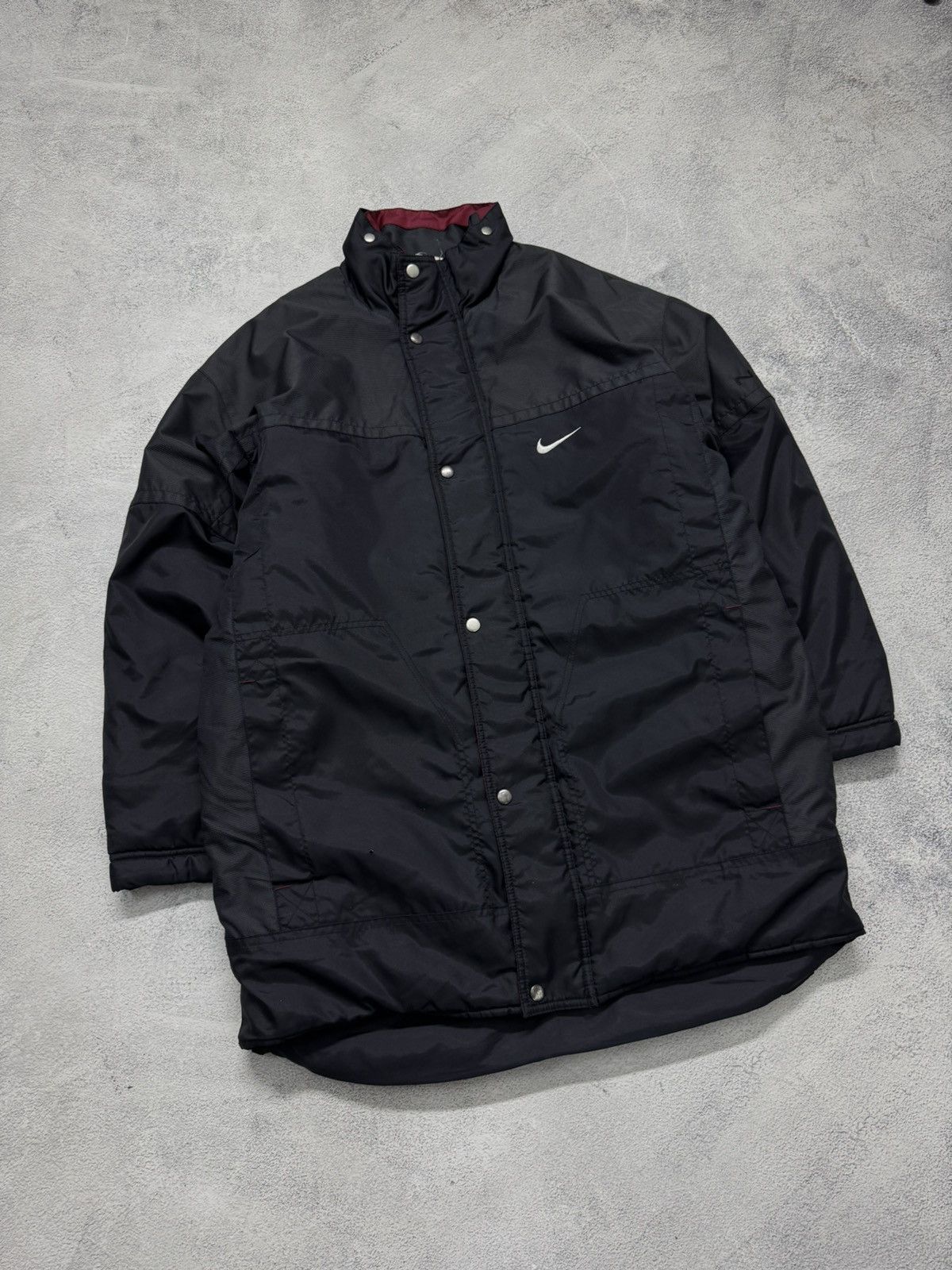 Nike Vintage Y2k Nike Nylon Mini Swoosh Jacket 00’s Size US S / EU 44-46 / 1 - 2 Thumbnail