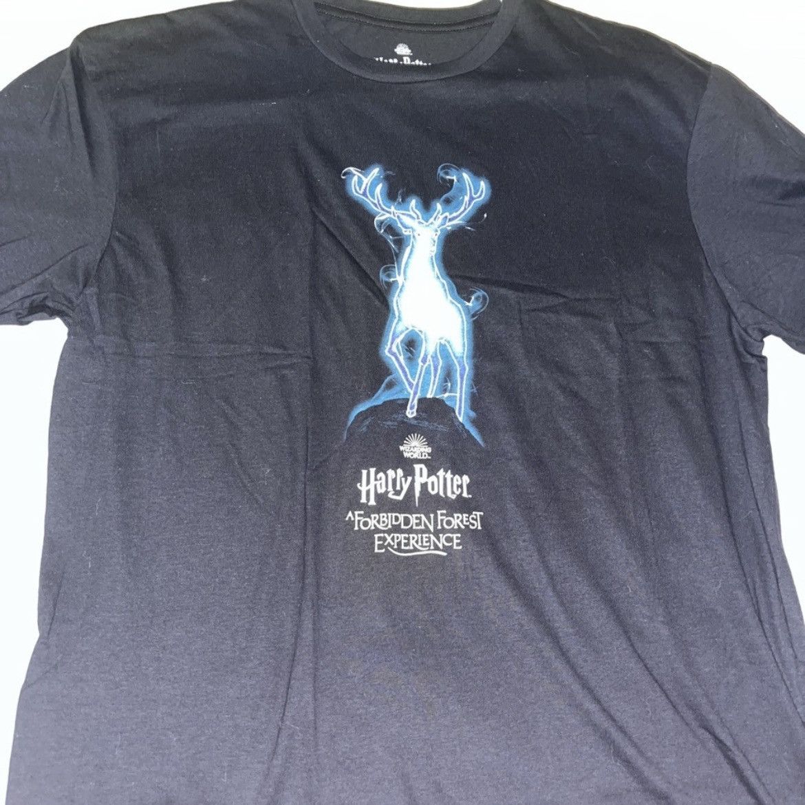 Warner Bros RARE Harry Potter Forbidden Forest Experience Stag Tee Size US L / EU 52-54 / 3 - 1 Thumbnail