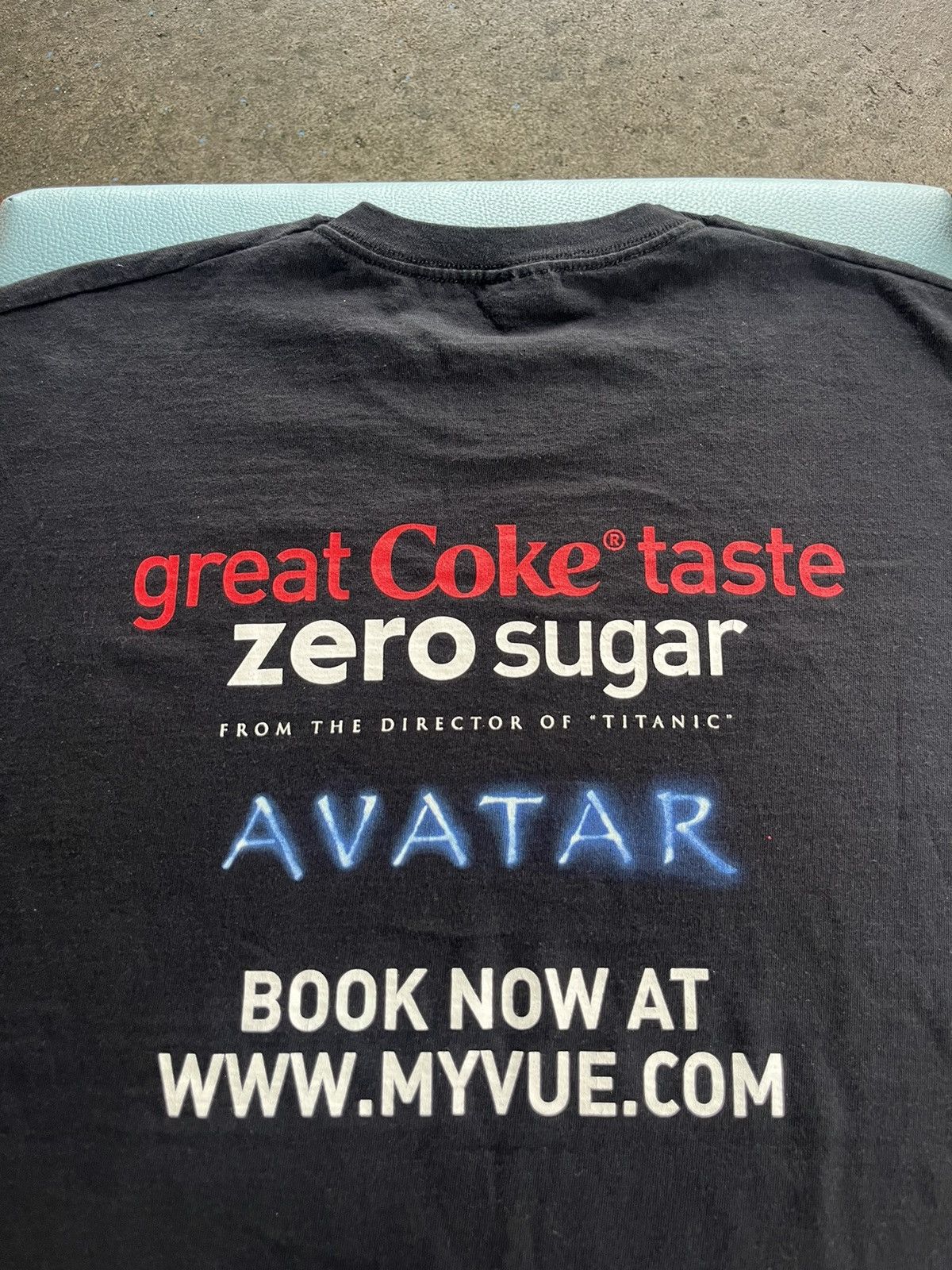 Coca Cola × Vintage Vintage AVATAR Promo by Coca Cola Zero 2009’s Film Tshirt Size US L / EU 52-54 / 3 - 10 Thumbnail