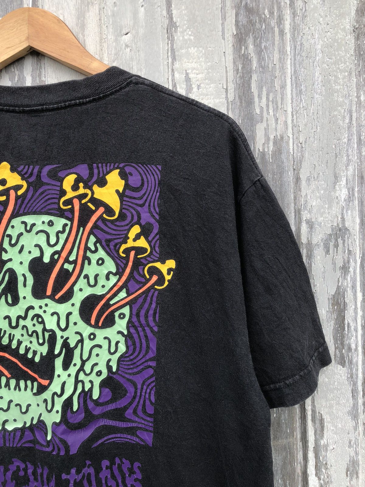 Japanese Brand × Vintage Lurking Class By Sketchy Tank Glow In The Dark Backhit Tee Size US L / EU 52-54 / 3 - 5 Thumbnail