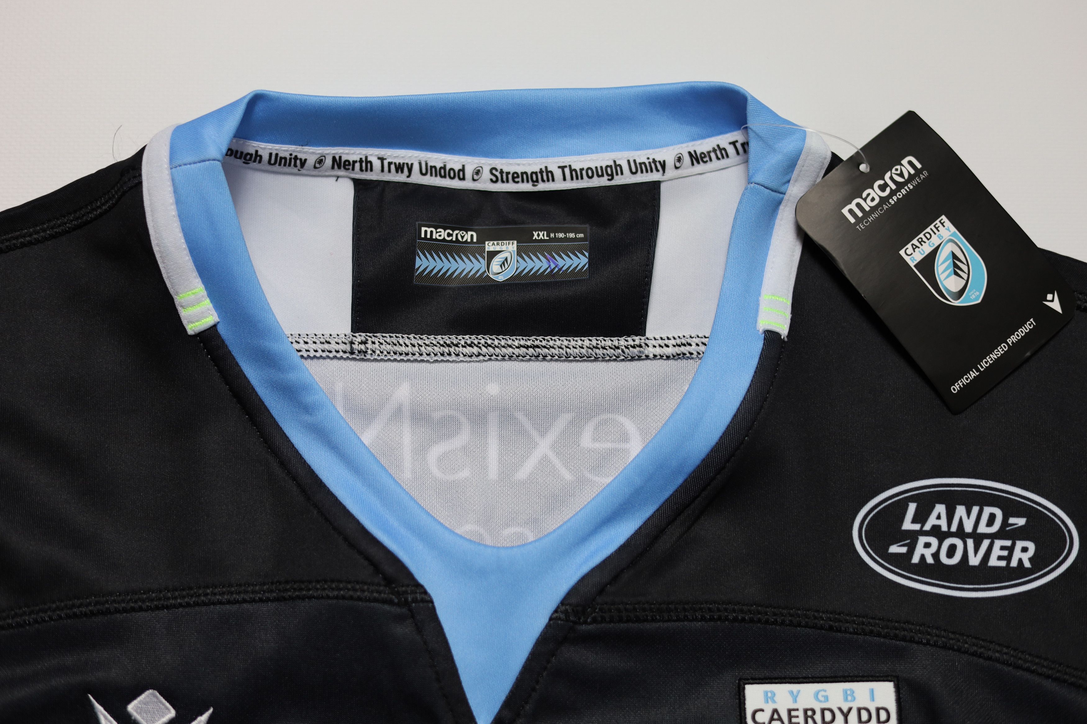 Macron Cardiff Blues Rugby Away Shirt 2021 2022 Macron XL Jersey Size US XXL / EU 58 / 5 - 4 Thumbnail