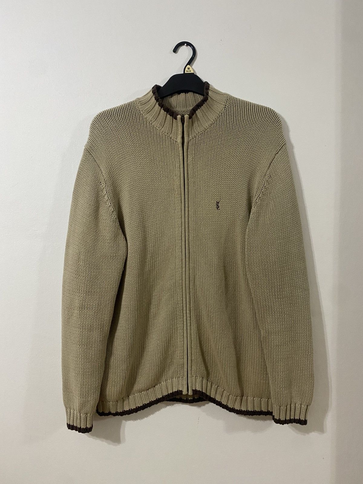 Yves Saint Laurent full zip vintage L size