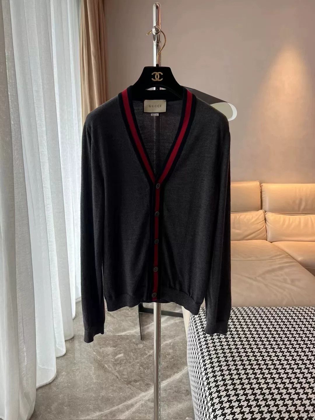 Gucci Gucci Gray Knit Wool Cardigan Size US XS / EU 42 / 0 - 1 Thumbnail