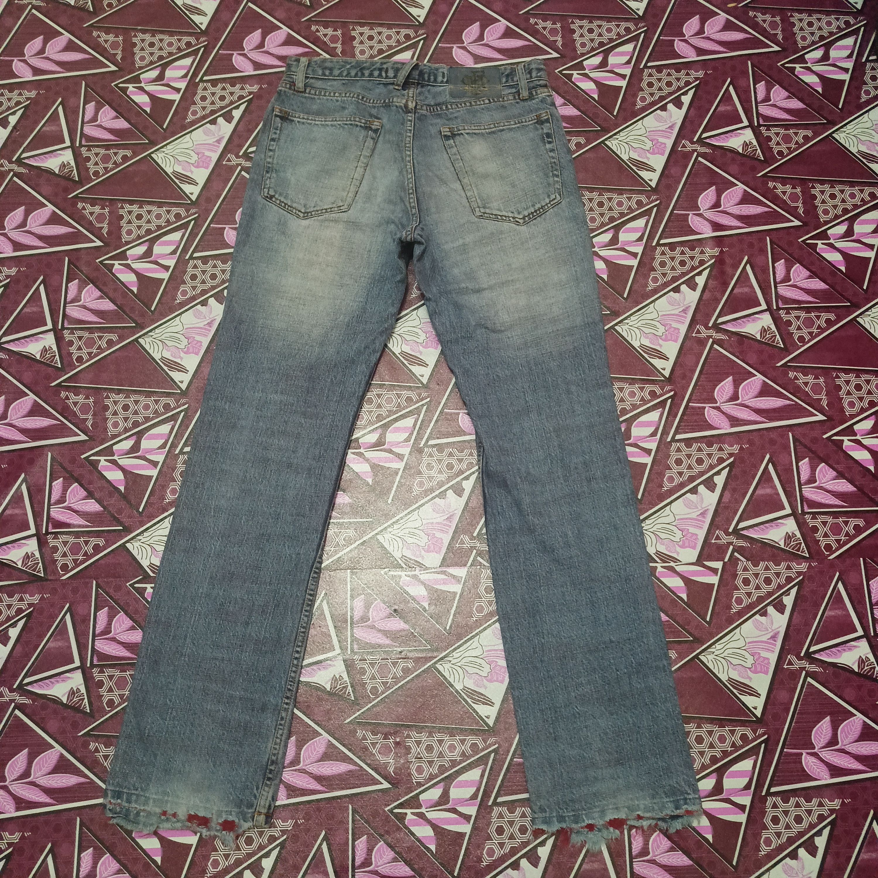 PPFM Rare PPFM Rock n Roll Jeans two tone colour distressed Size US 30 / EU 46 - 9 Thumbnail