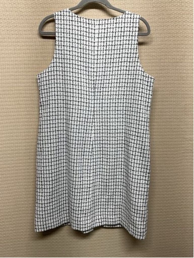 J.Crew NWT J. Crew Tweed Button Front Shift Tank Mini Dress Women14 Size XL / US 12-14 / IT 48-50 - 7 Thumbnail